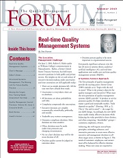 Summer 2019 - Quality Management Forum 429