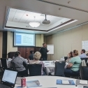 Shane Yount presenting Process Based Leadership strategy during Business Bootcamp Workshop sponsored by ASQ Grand Rapids Section 1001 3926