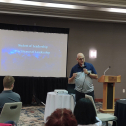 David Veech presented some great Leadership Ideas at the August Dinner meeting at Crowne Plaza 16376