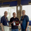 : Carl Drechsel, Chair of the Inspection Division with Inspector of the Year Jesse Hackney and Jim Spichiger, Chair of the Inspection Division Awards Committee 15791