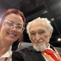 2022 WCQI Sheri Dorman, Inspection Division Section Liaison with Jim Harrington, ASQ Honorary Member and past Chair of the Inspection Division 15798