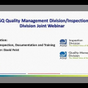 This webinar session will inform attendees of the benefits of ISO/IEC 17020:2012 Accreditation within the Inspection Community. We will explore the process for Implementation / Accreditation. We will review the types of documentation that often cause issues for Inspection bodies seeking Accreditation. We will discuss typical training and the benefits for an Inspection-driven organization.&lt;br /&gt;
