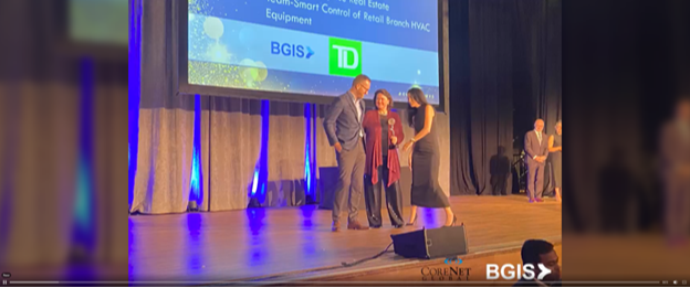 TD Bank-BGIS team secured the 2023 CoreNet REmmy Award for ESG – Leadership Award and Climate Change 139