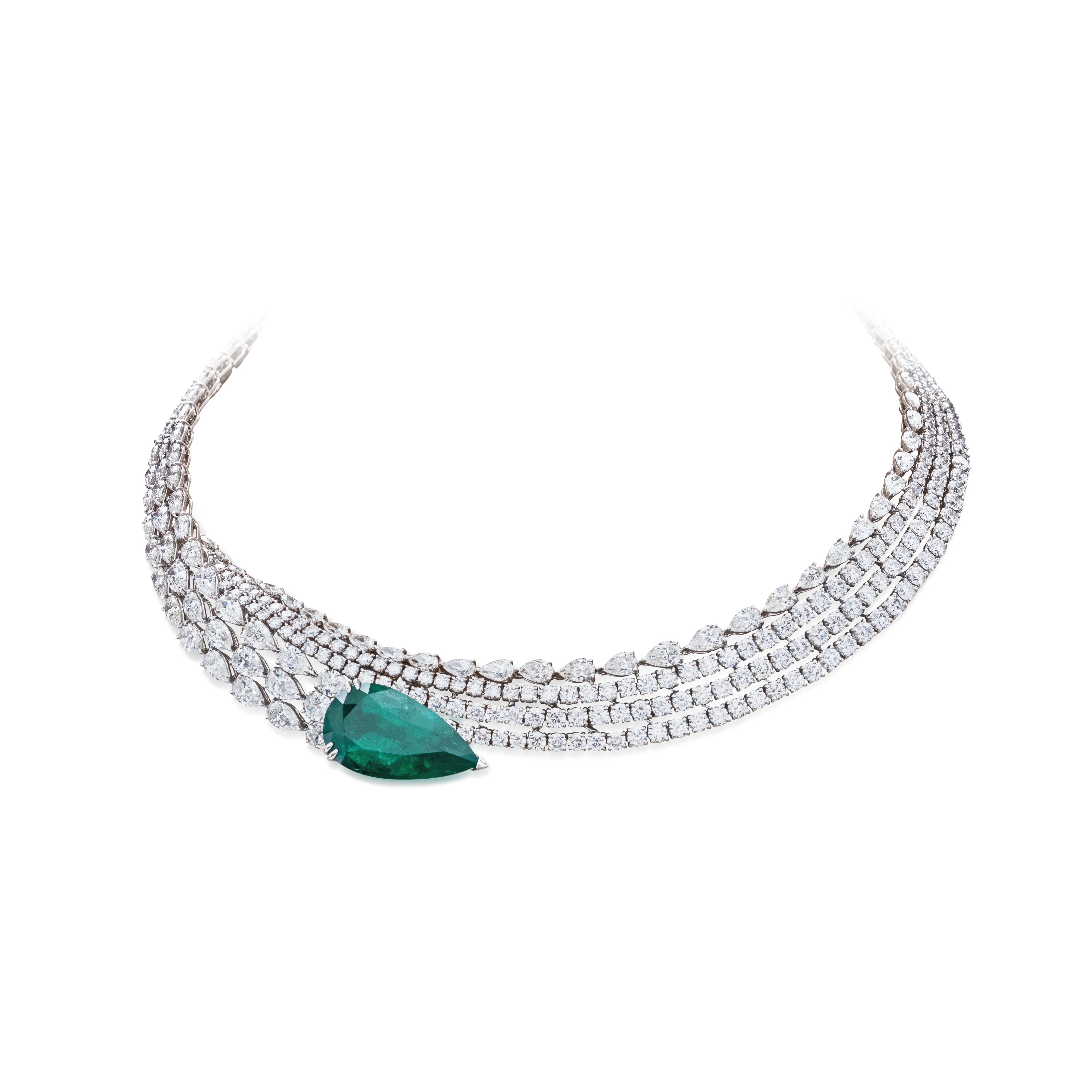 Abbraccio Necklace, High Jewelry One of a Kind Gismondi 1754 255