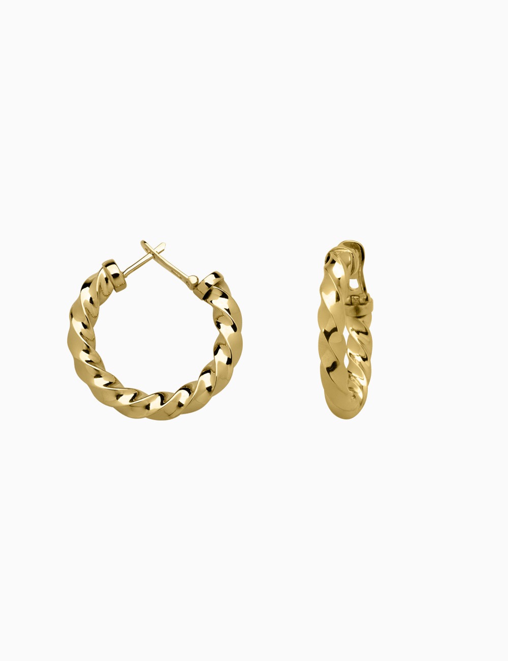 Hoop Earrings in Yellow Gold | Collection Florence 272
