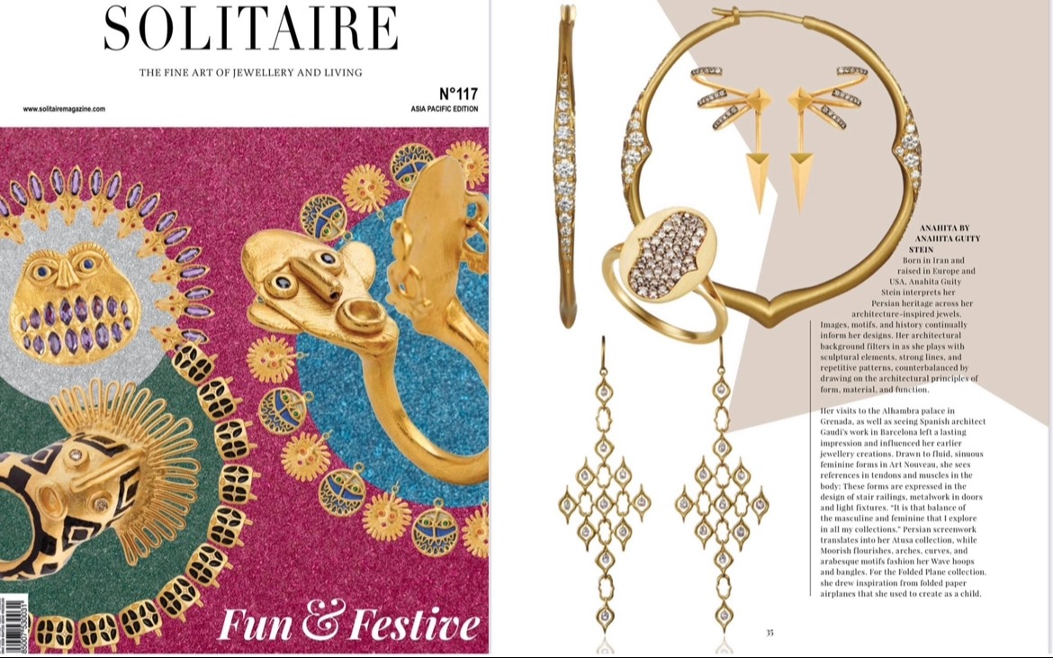 ANAHITA featured in Solitaire magazine 389