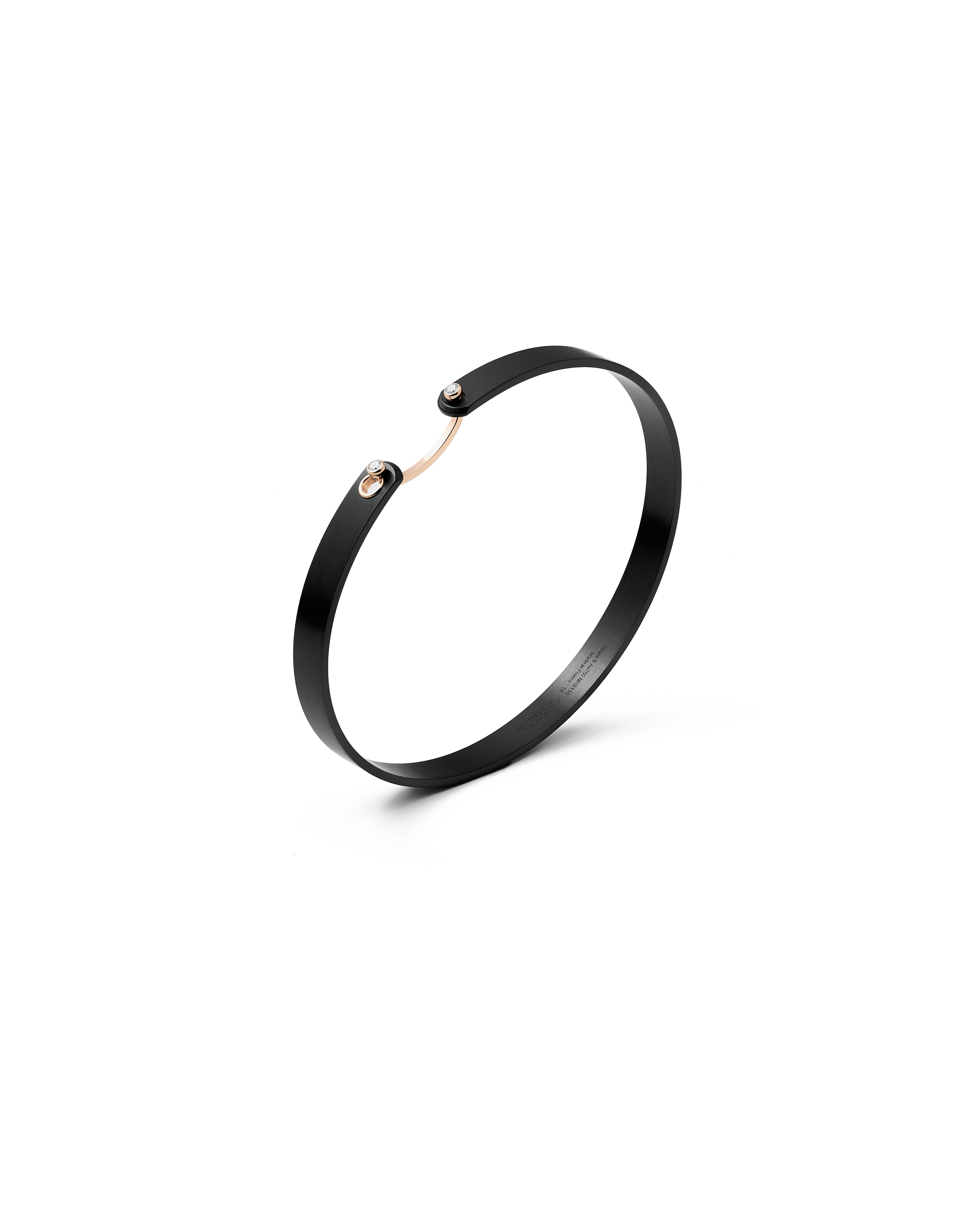 Black Titanium Mood bangle - GM 193