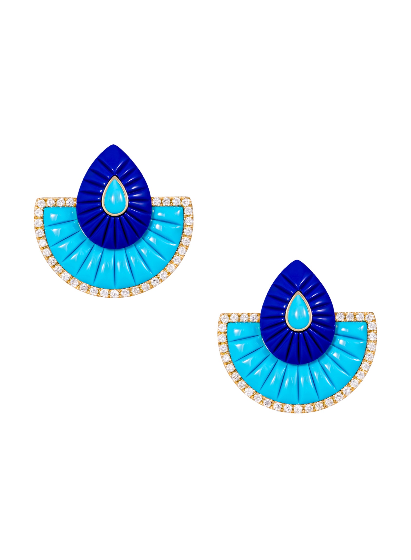 Bond Street Fan Earrrings 272