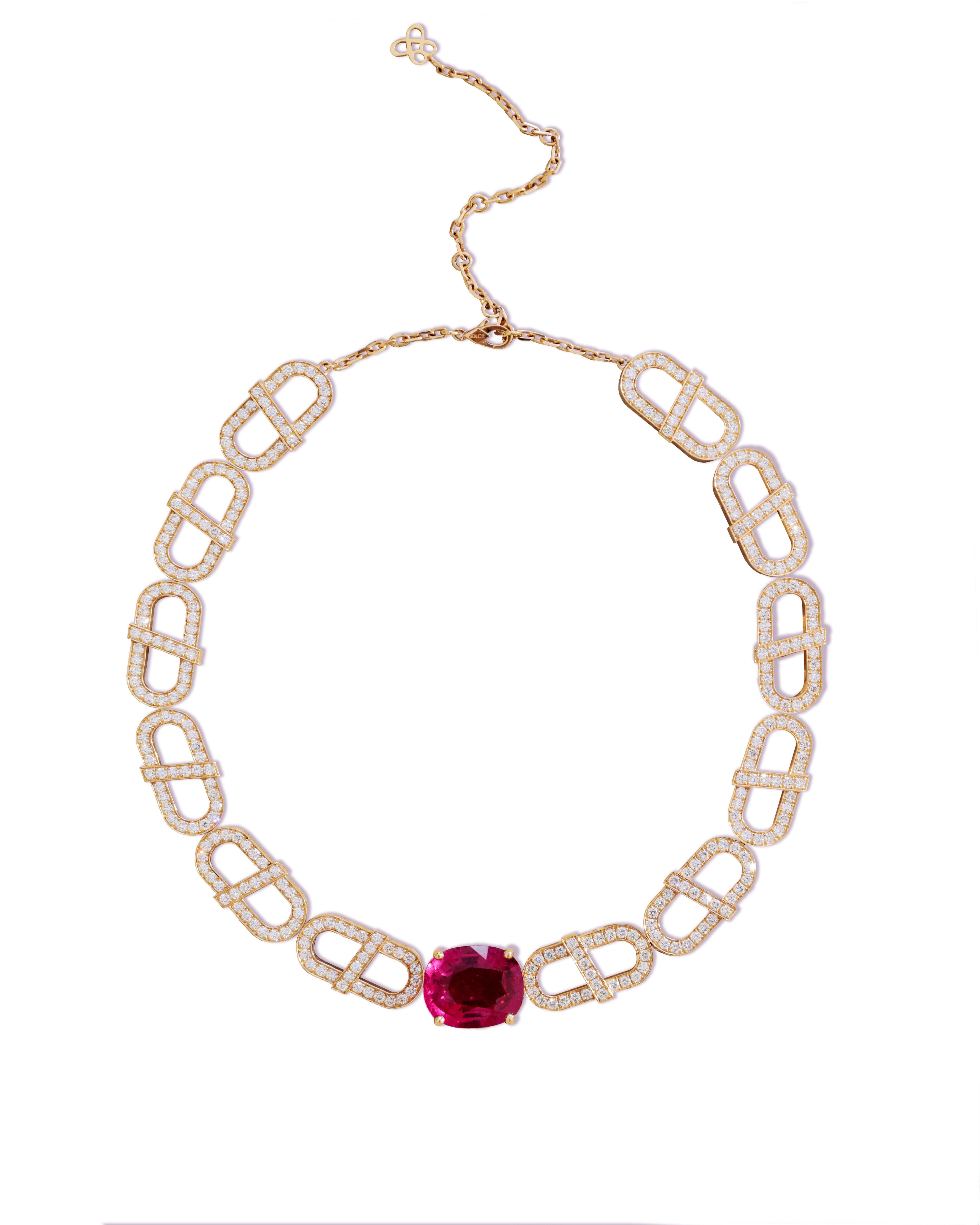 VITAMIN PINK SHOWSTOPPER NECKLACE 473