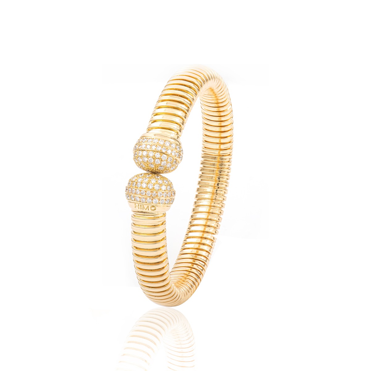 18k 1.32ct Diamond Bangle 124