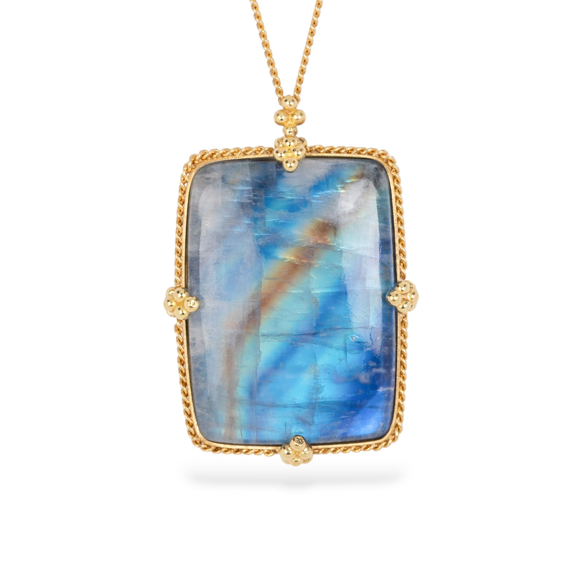 Moonstone Milky Way Necklace 142