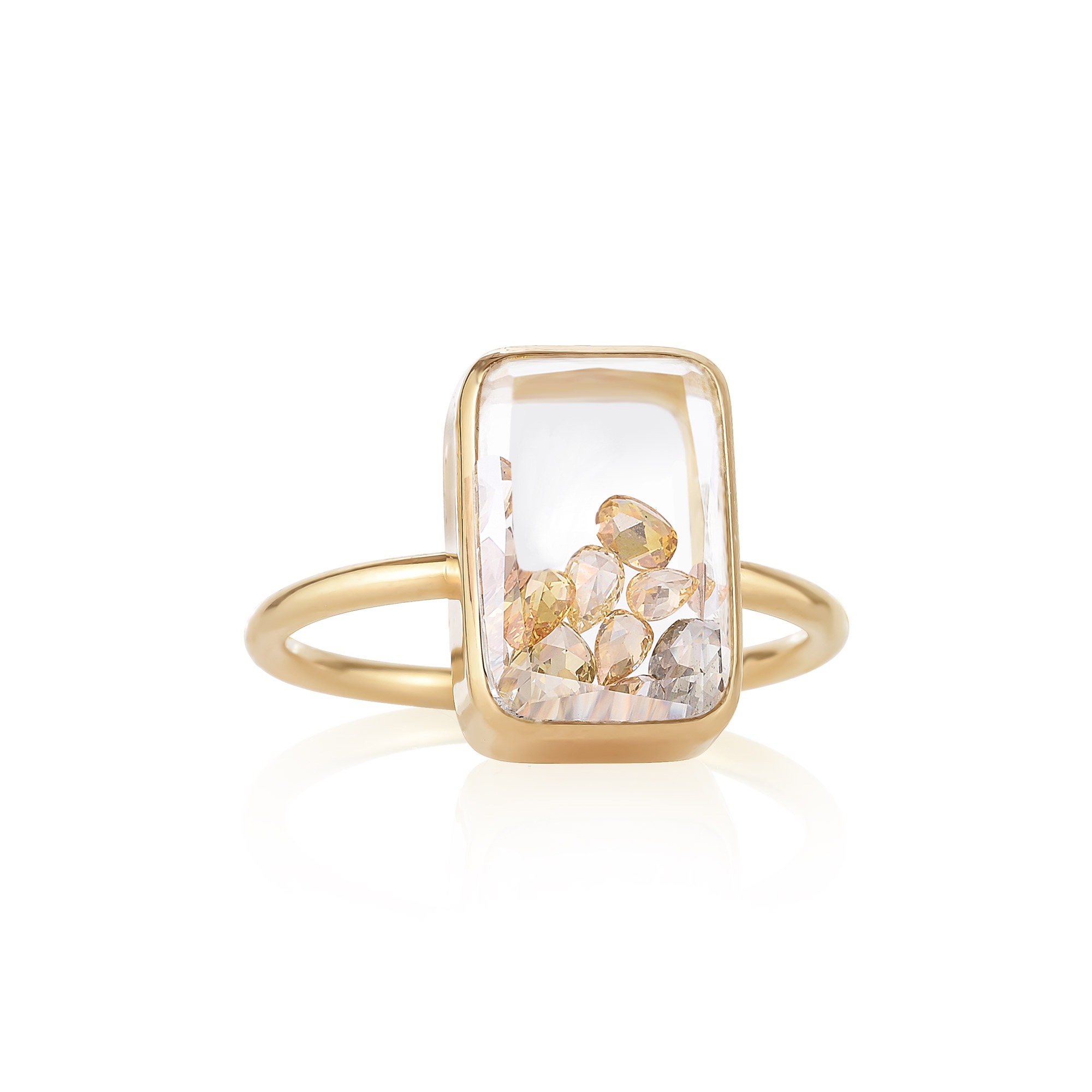 Ten Fourteen Ring Petite Yellow 288