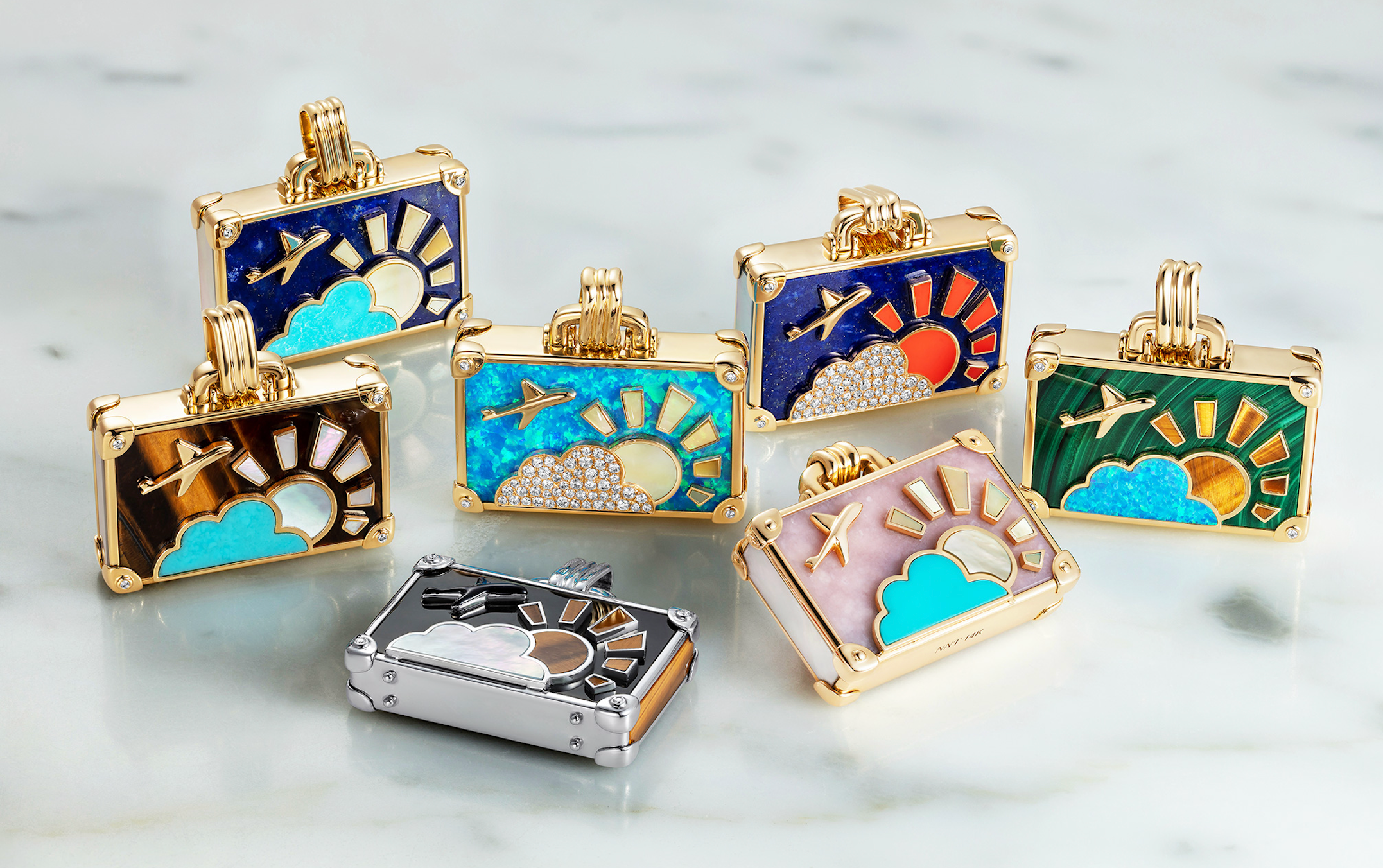 ‘Midnight In Asia’ NeverNot Travel Suitcase 327