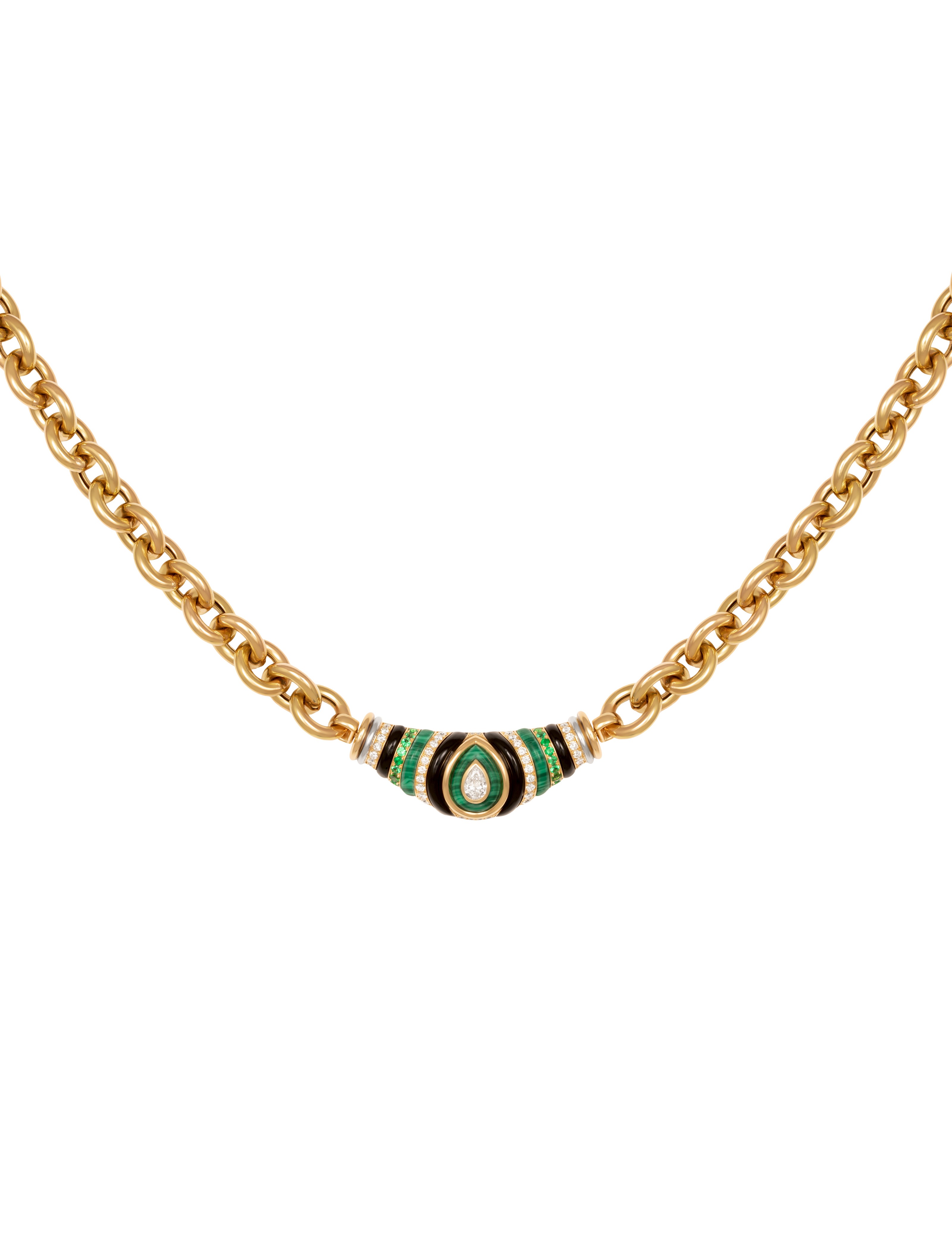 Lot 93 Karma Diamond Drop Necklace 432