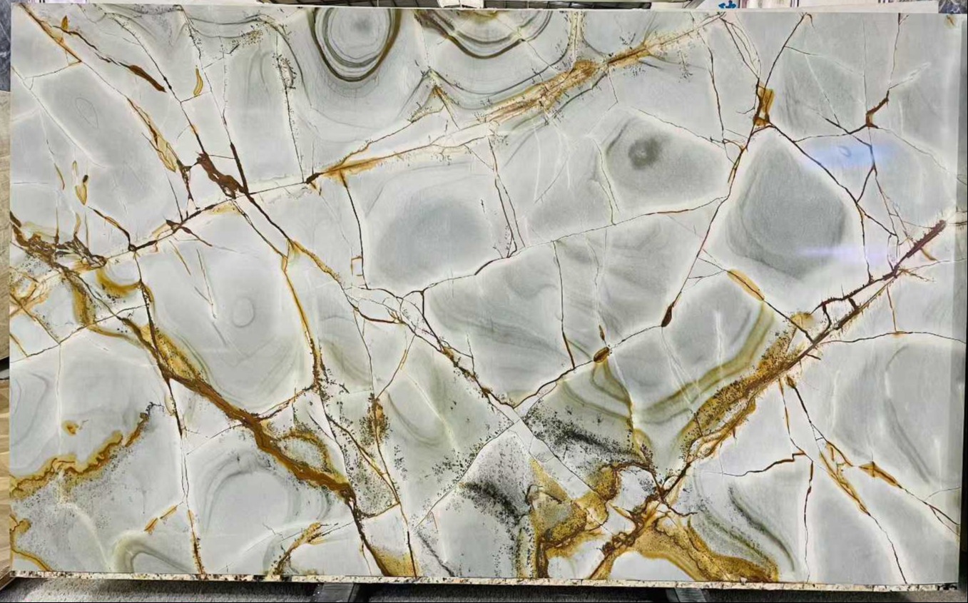 Natural Imperial Blue Roma Quartzite Slab 105