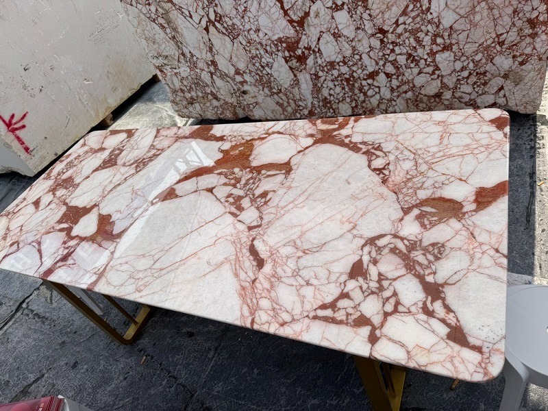 Calacatta Pink Marble For Worktop 117