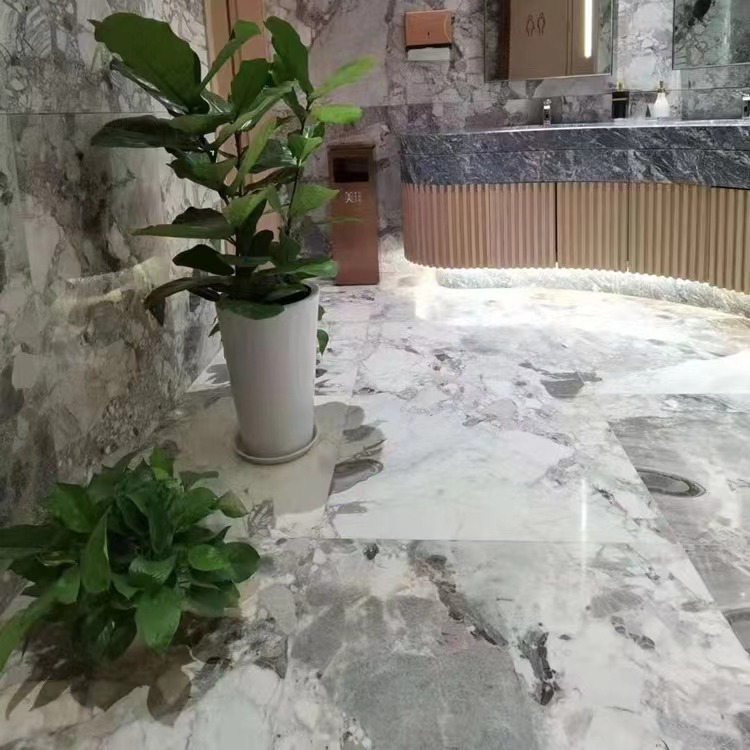 Natural DaVinci Grey Marble wall and floor tiles 119