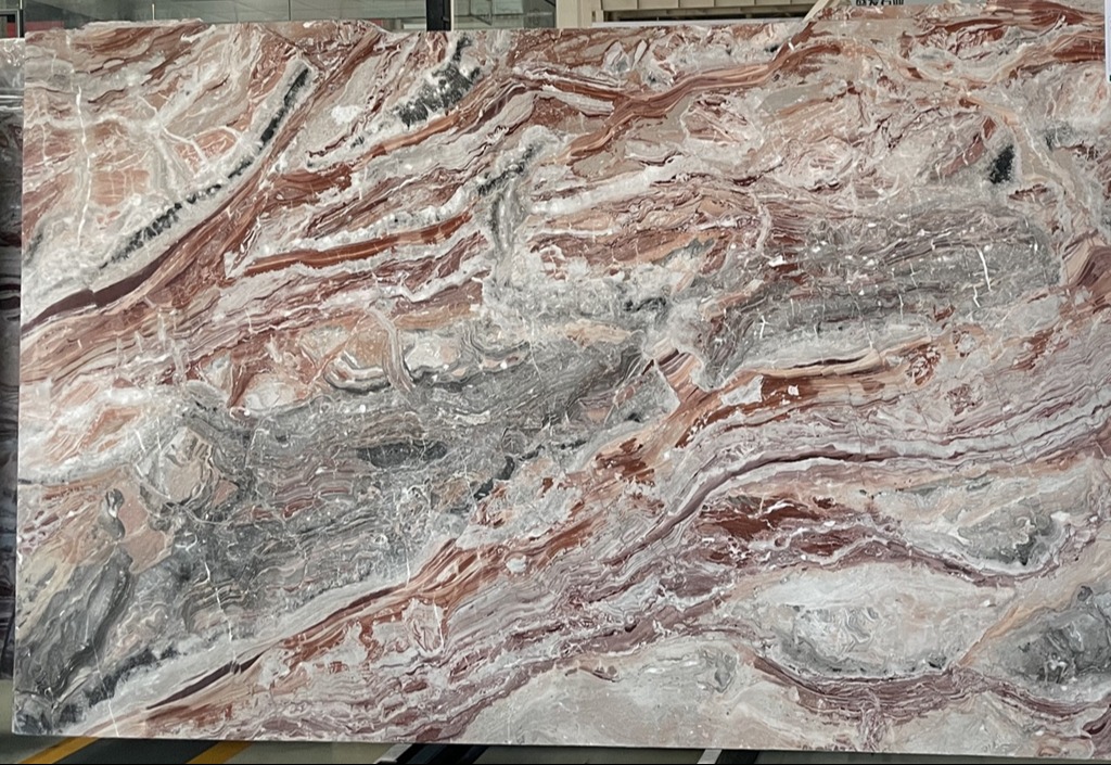 Arabescato Red Orobico Rosso Marble 52
