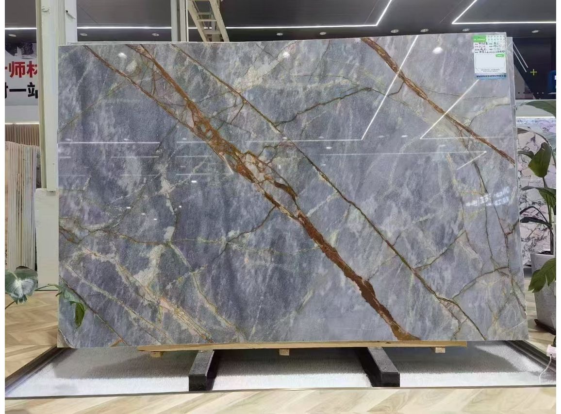 Blue Cappadocia Deep River Marble Stone 76