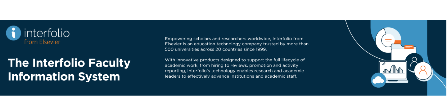 Interfolio from Elsevier 63