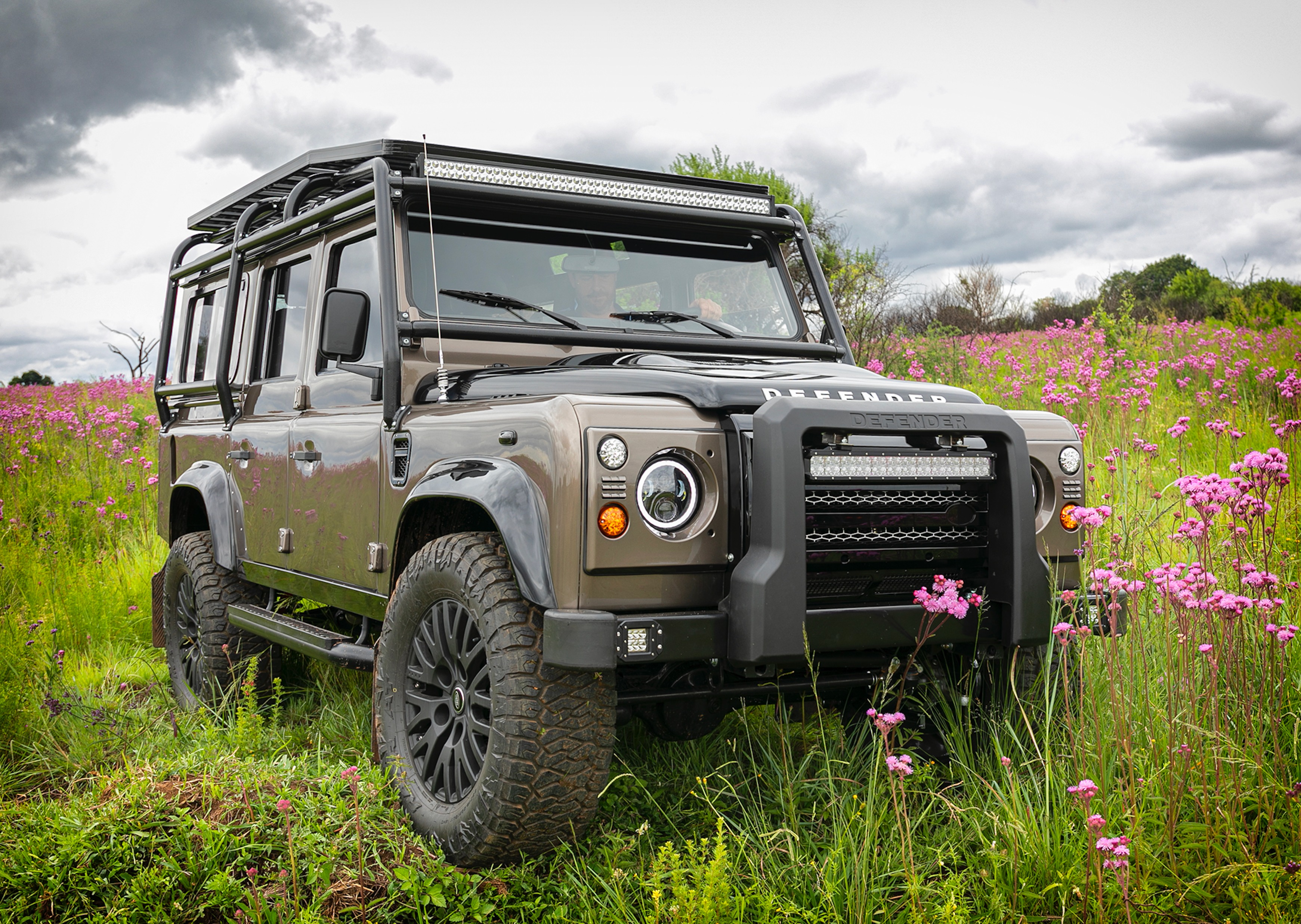 1988 Land Rover Defender 110 Corvette LS3 with 6 Speed Manual for Sale 242