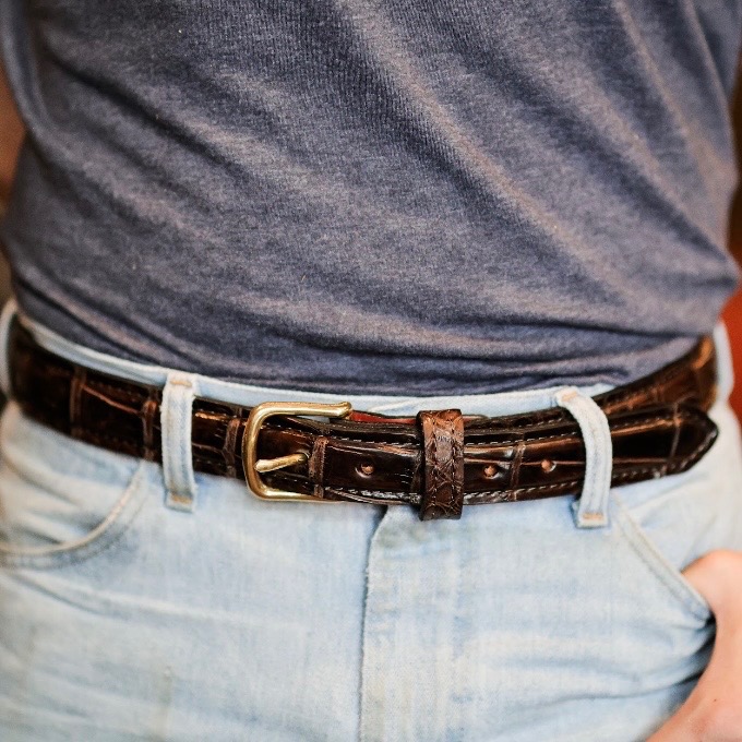 Men's Belt - Genuine Alligator 36