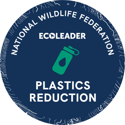 Plastics Reduction Campaign Badge