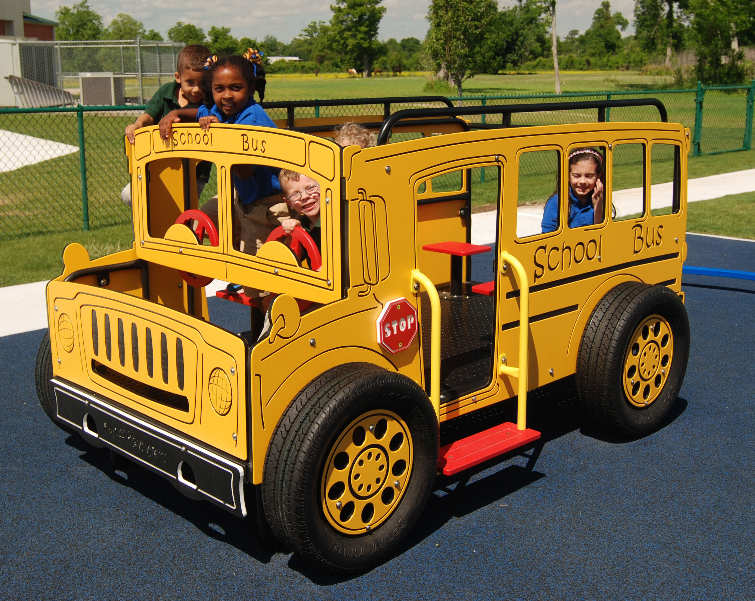School bus on springs #87309 54