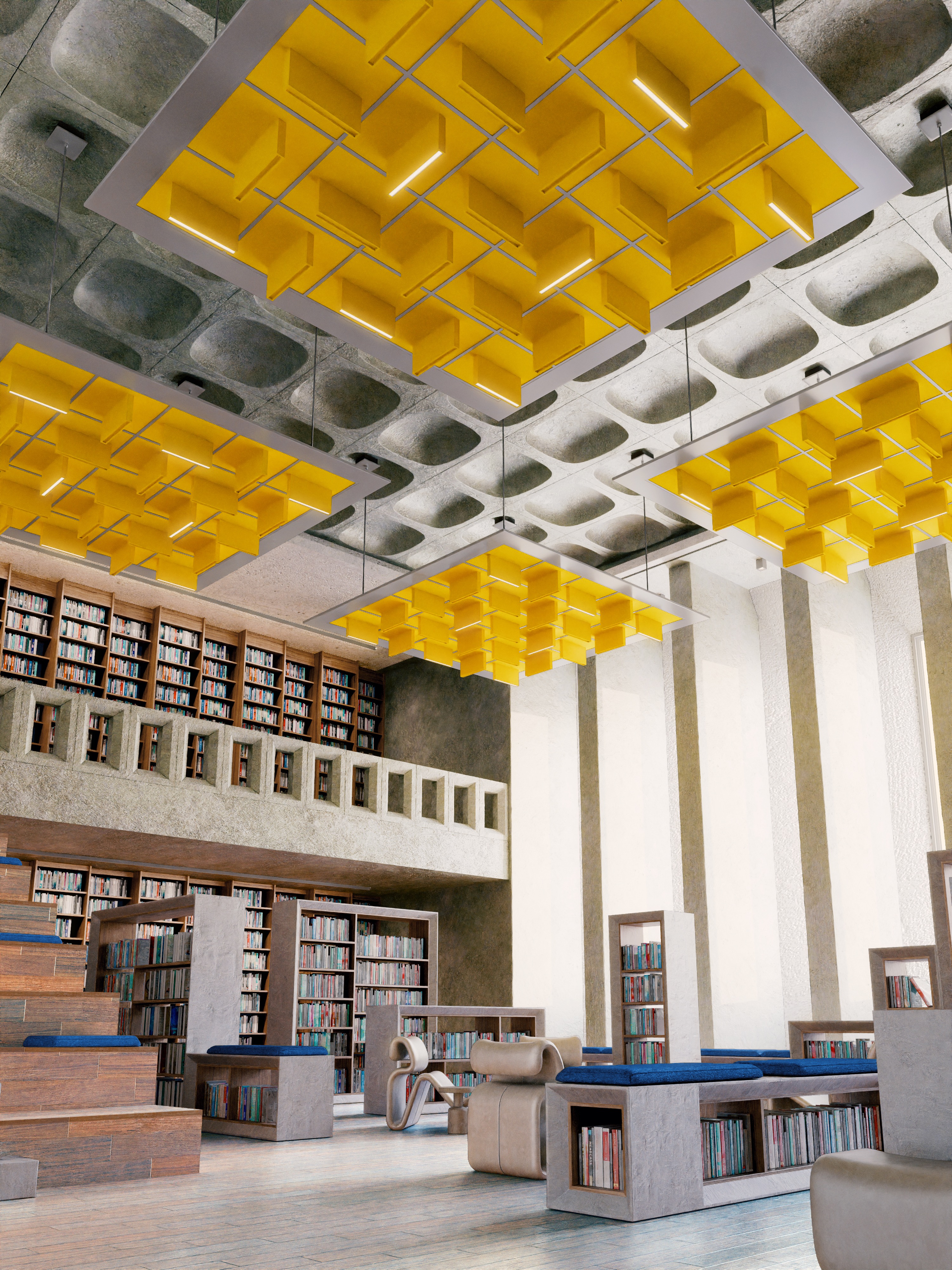 Slot Acoustic Ceiling Tiles 113