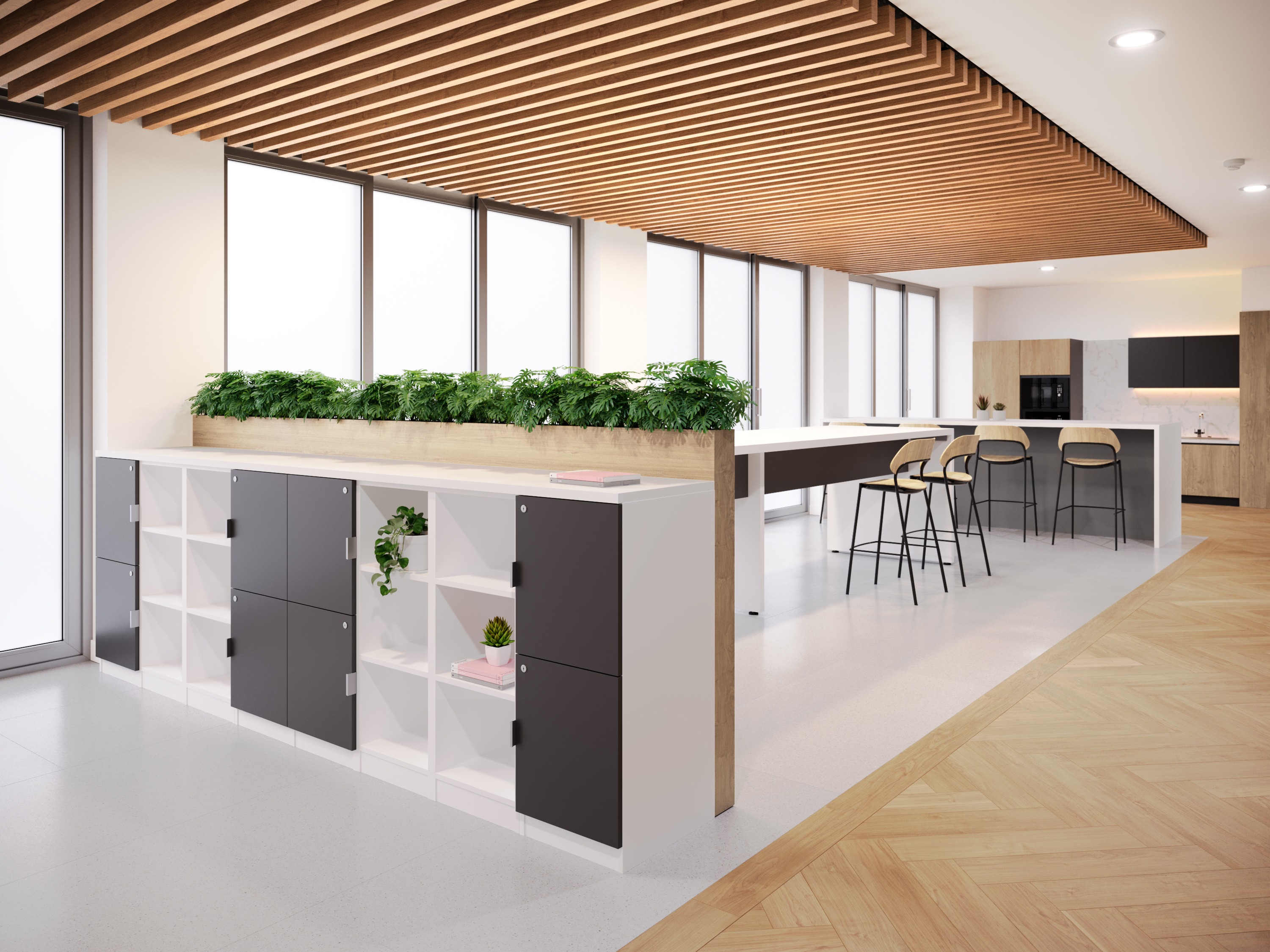 Hedge Dry Planters from DeskMakers 136