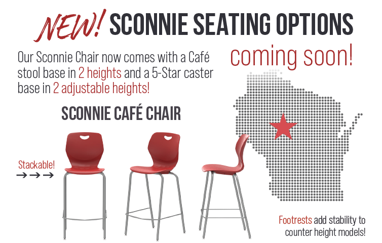 NEW Sconnie Seating Options! 298