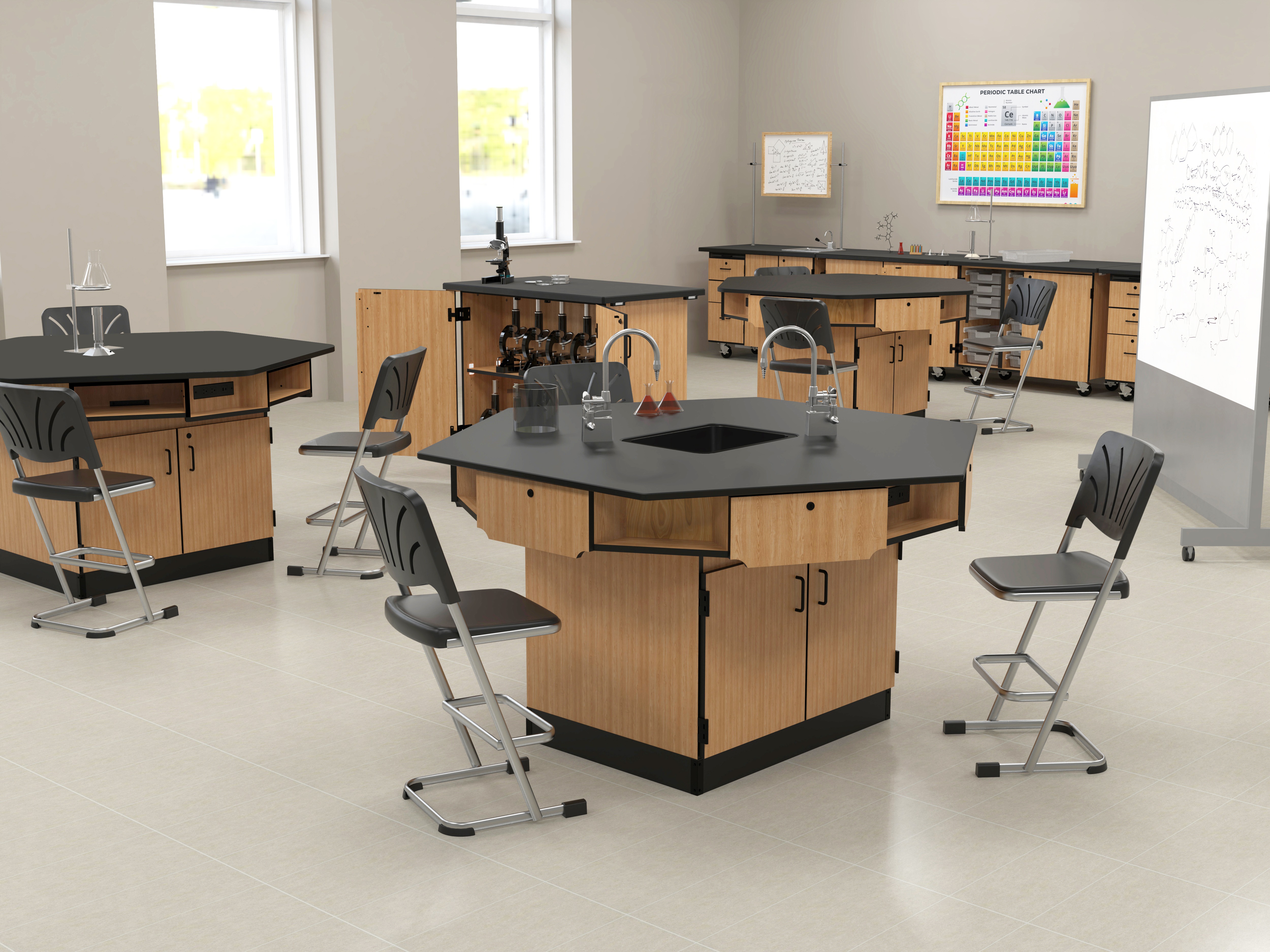 Hexagon Workstation 45