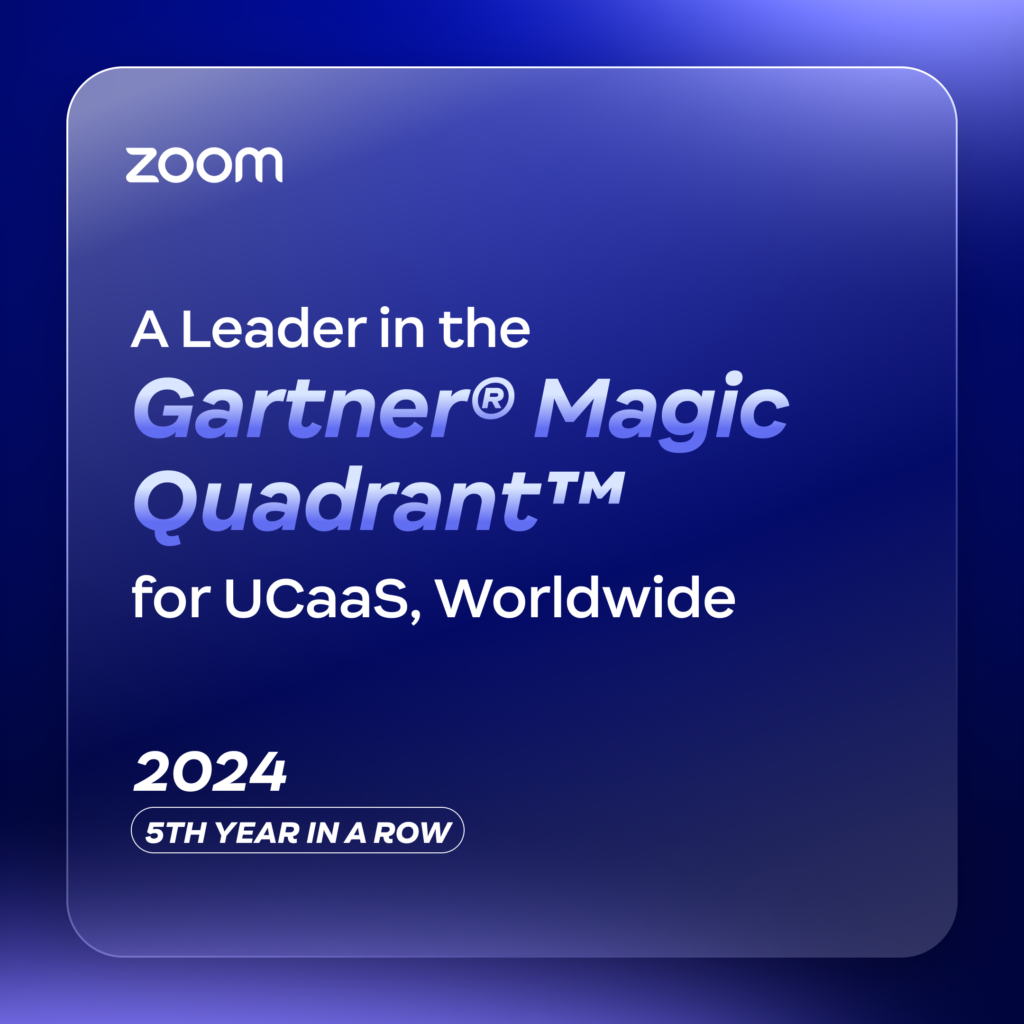 Zoom named a Leader in the 2024 Gartner® Magic Quadrant™ for UCaaS, Worldwide 23