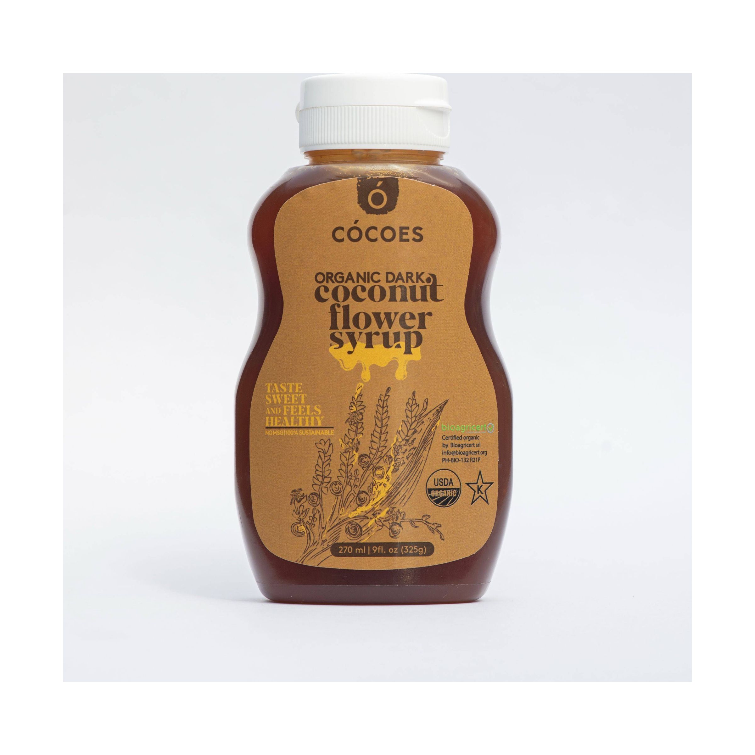 Organic Dark Coconut Flower Syrup, 270ml 10360