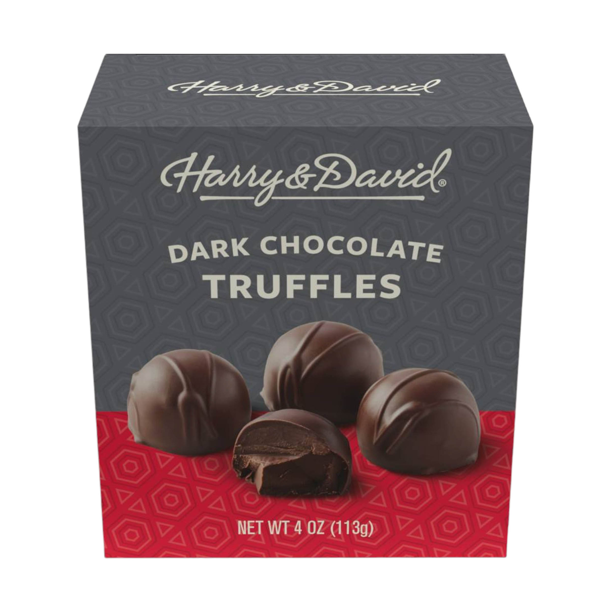 Dark Chocolate Truffle Box 4oz 10388