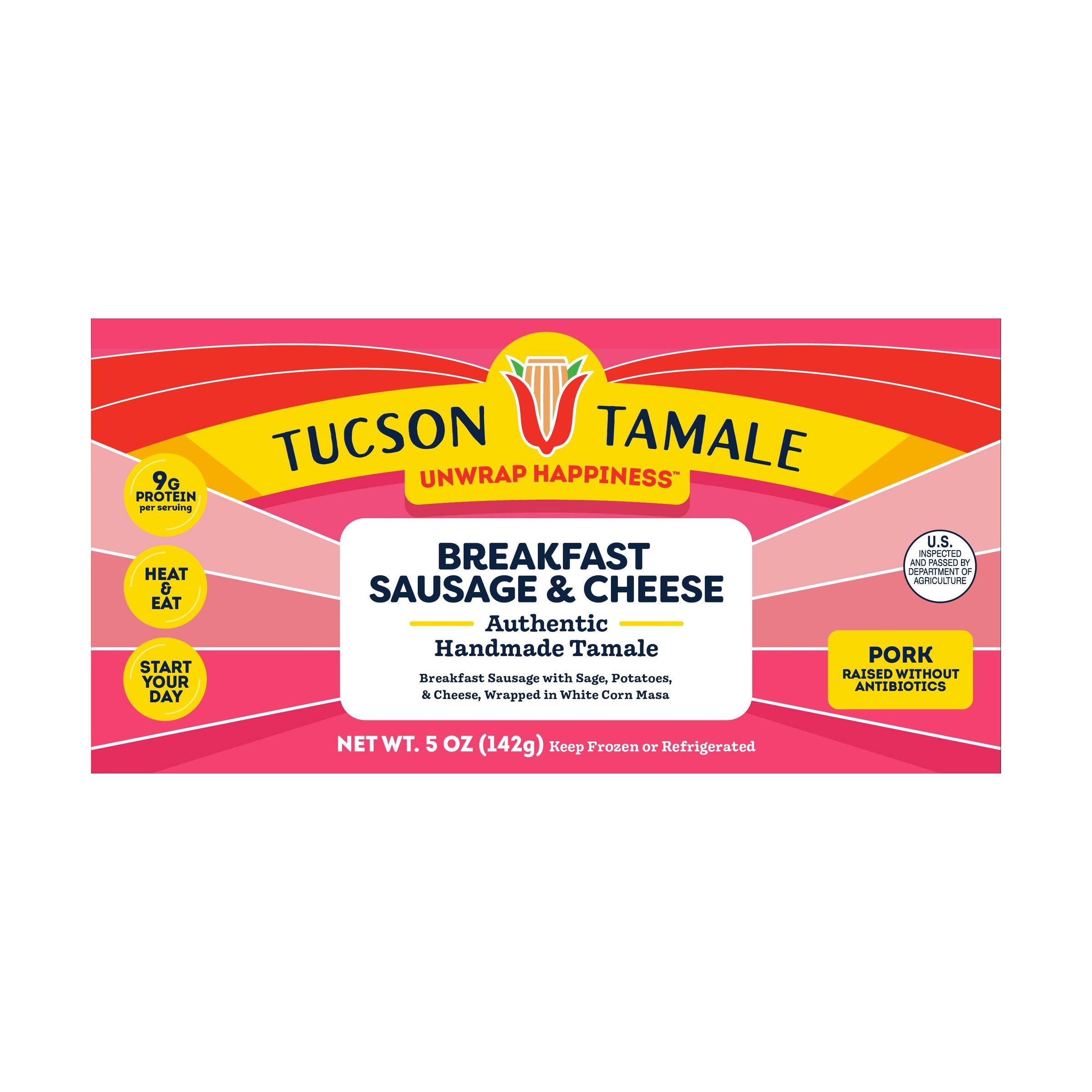 Breakfast Sausage & Cheese Tamale 10396