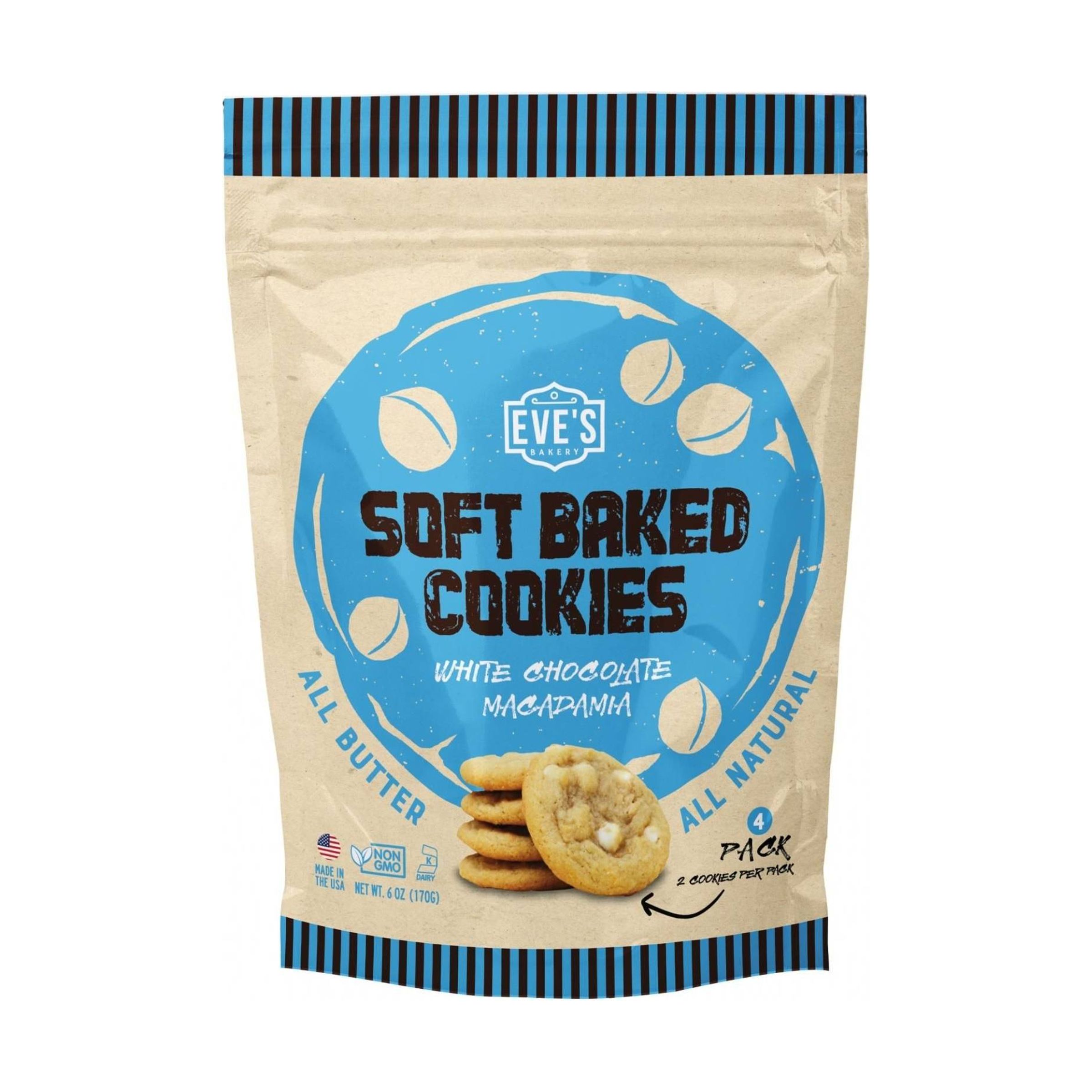 Soft Baked Cookies, White Chocolate Macadamia Nut 10454