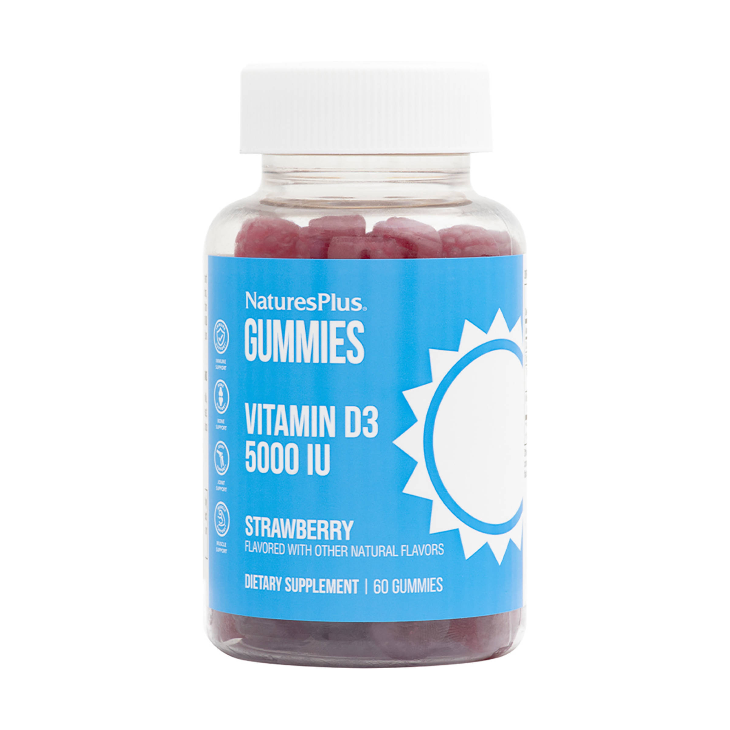 Vitamin D3 Gummies 5000 IU 60 CT 10476