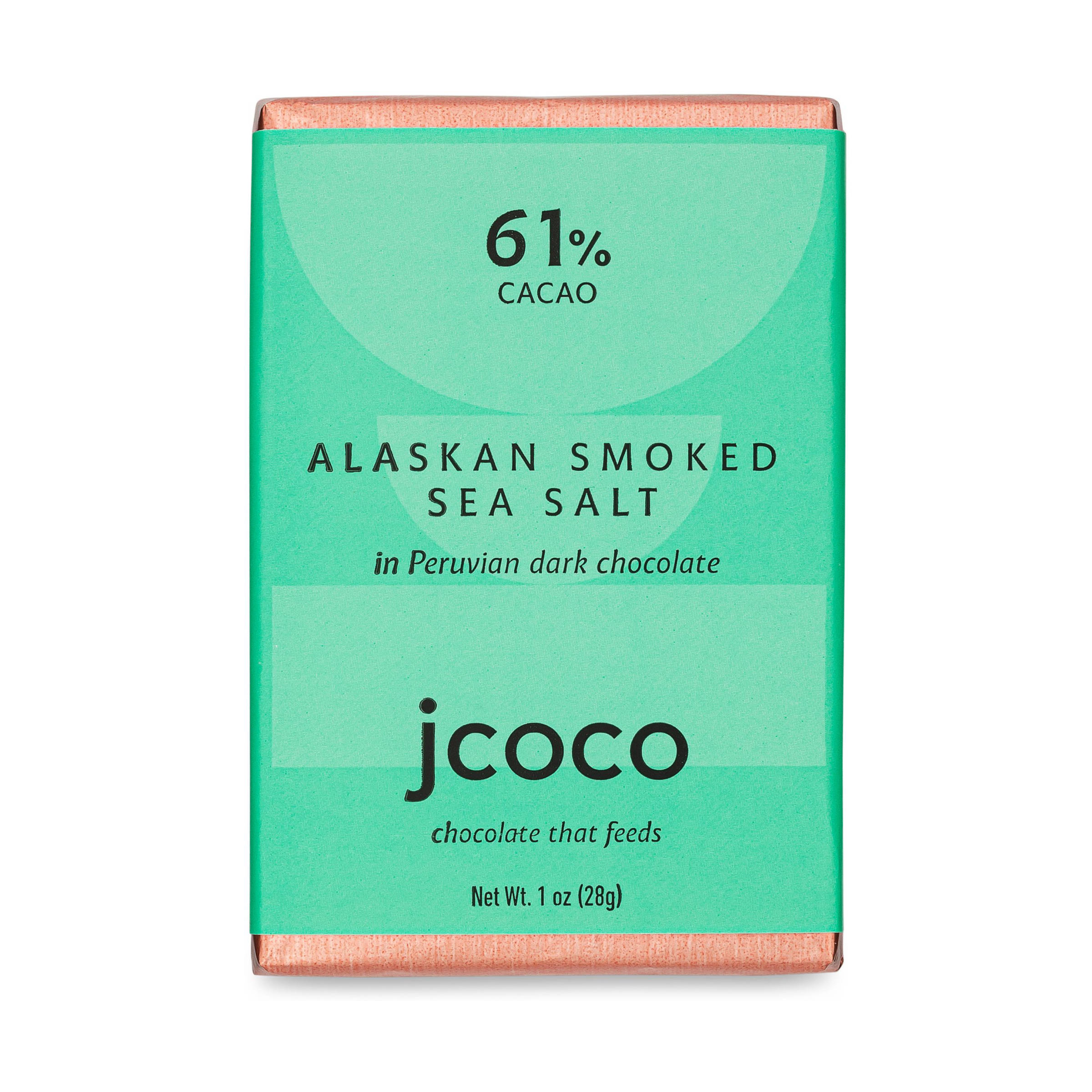 jcoco Alaskan Smoked Sea Salt - 1oz Bar 10538