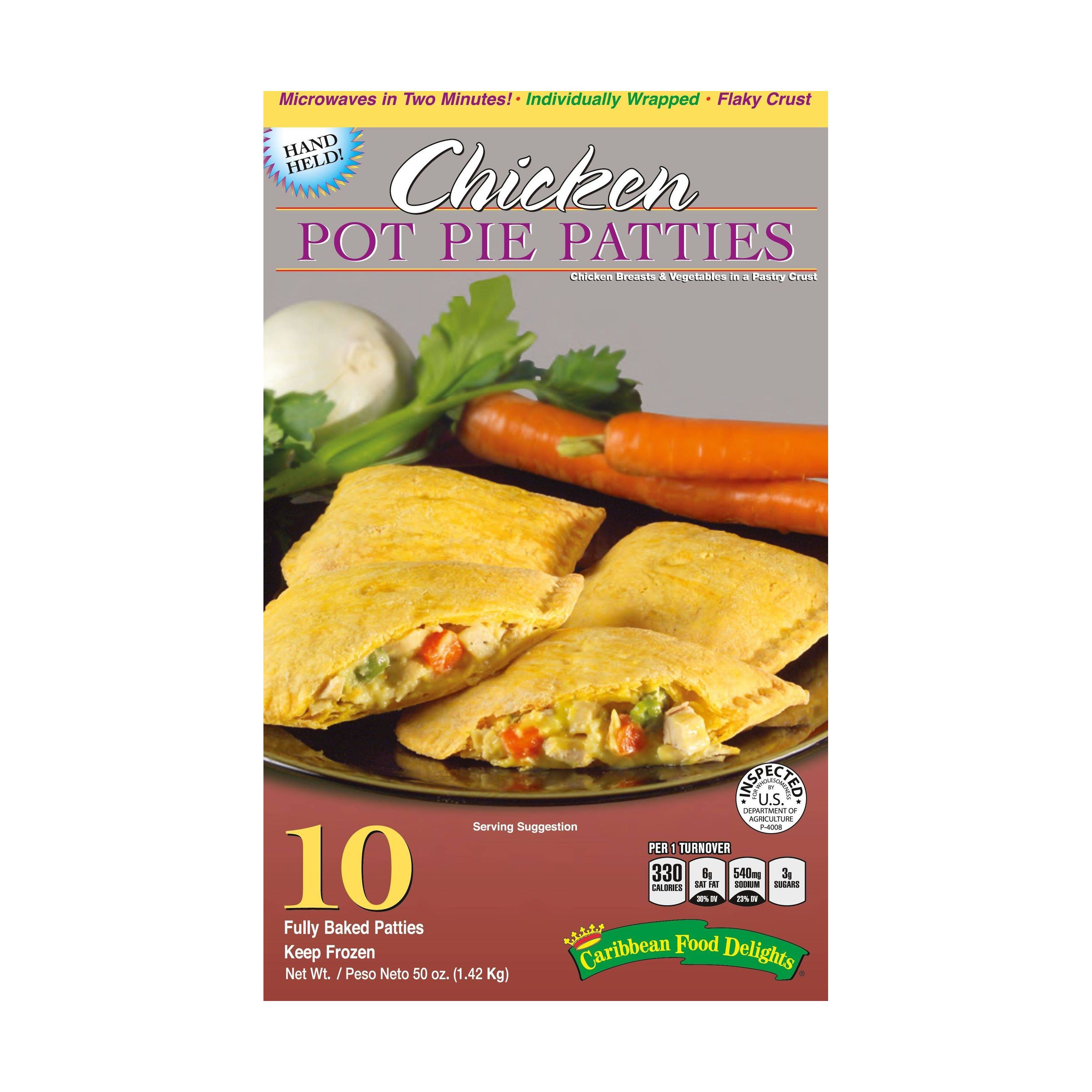 Chicken Pot Pie Patties 10555