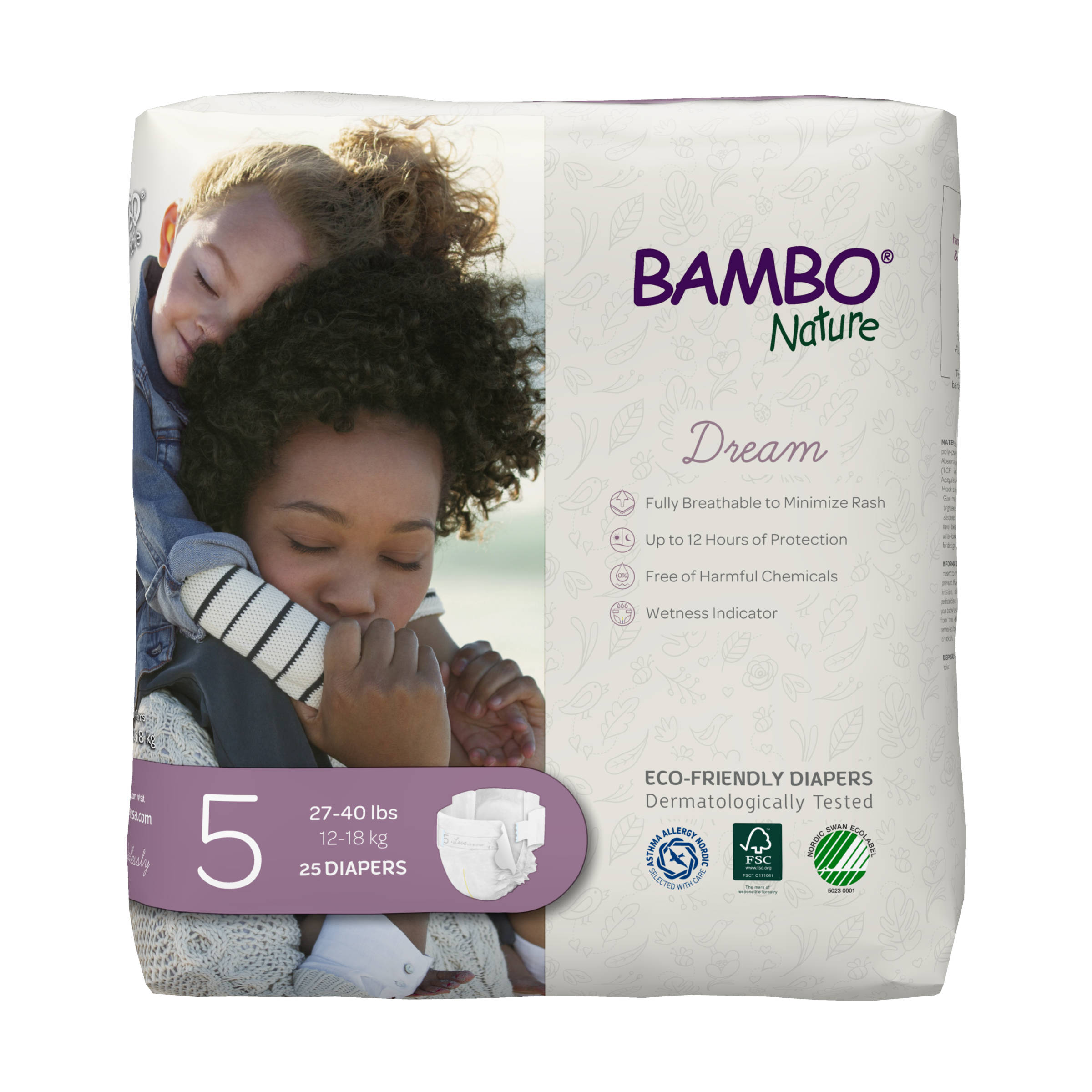 Bambo Nature Baby Diapers Size 5 4820