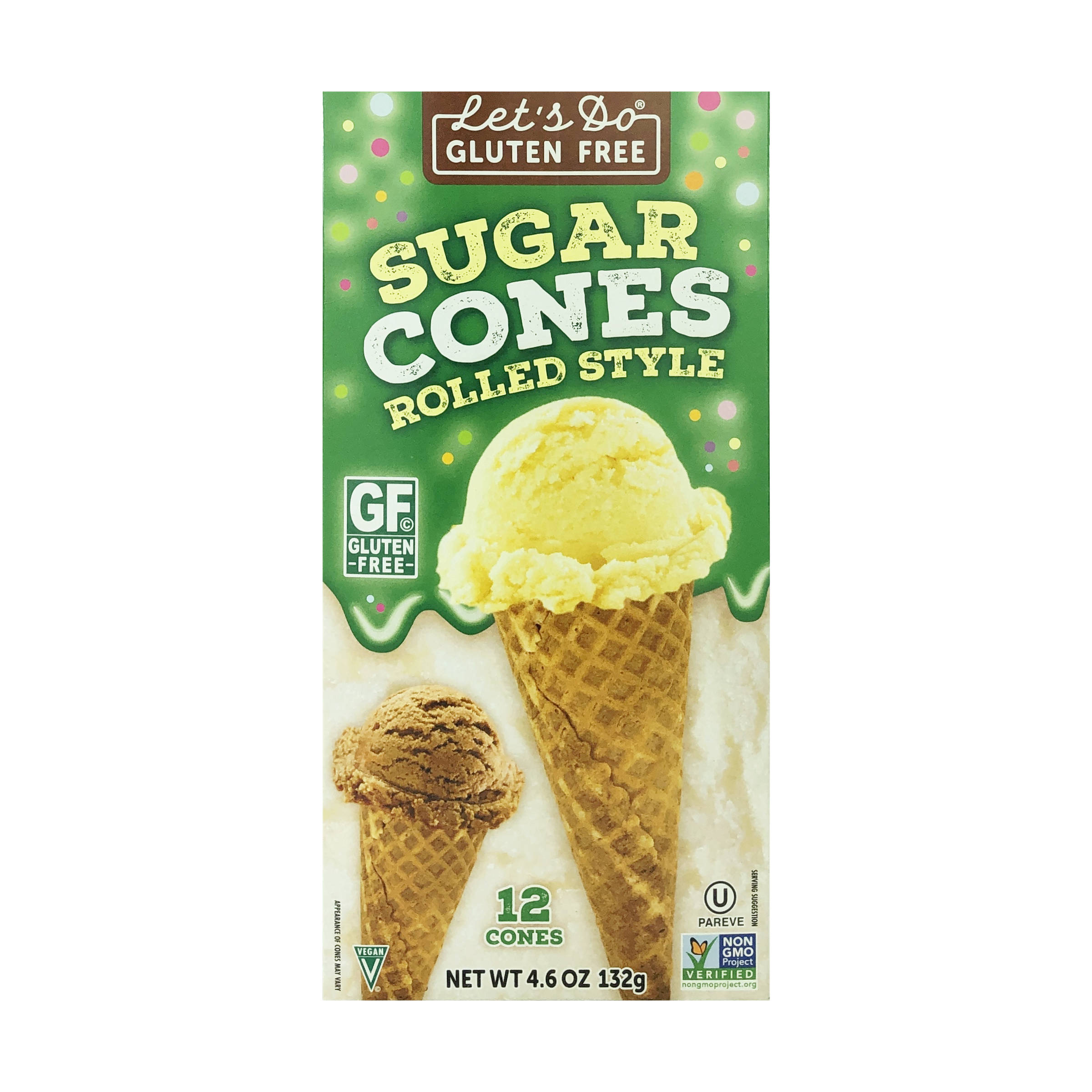 Gluten Free Sugar Cones 4884