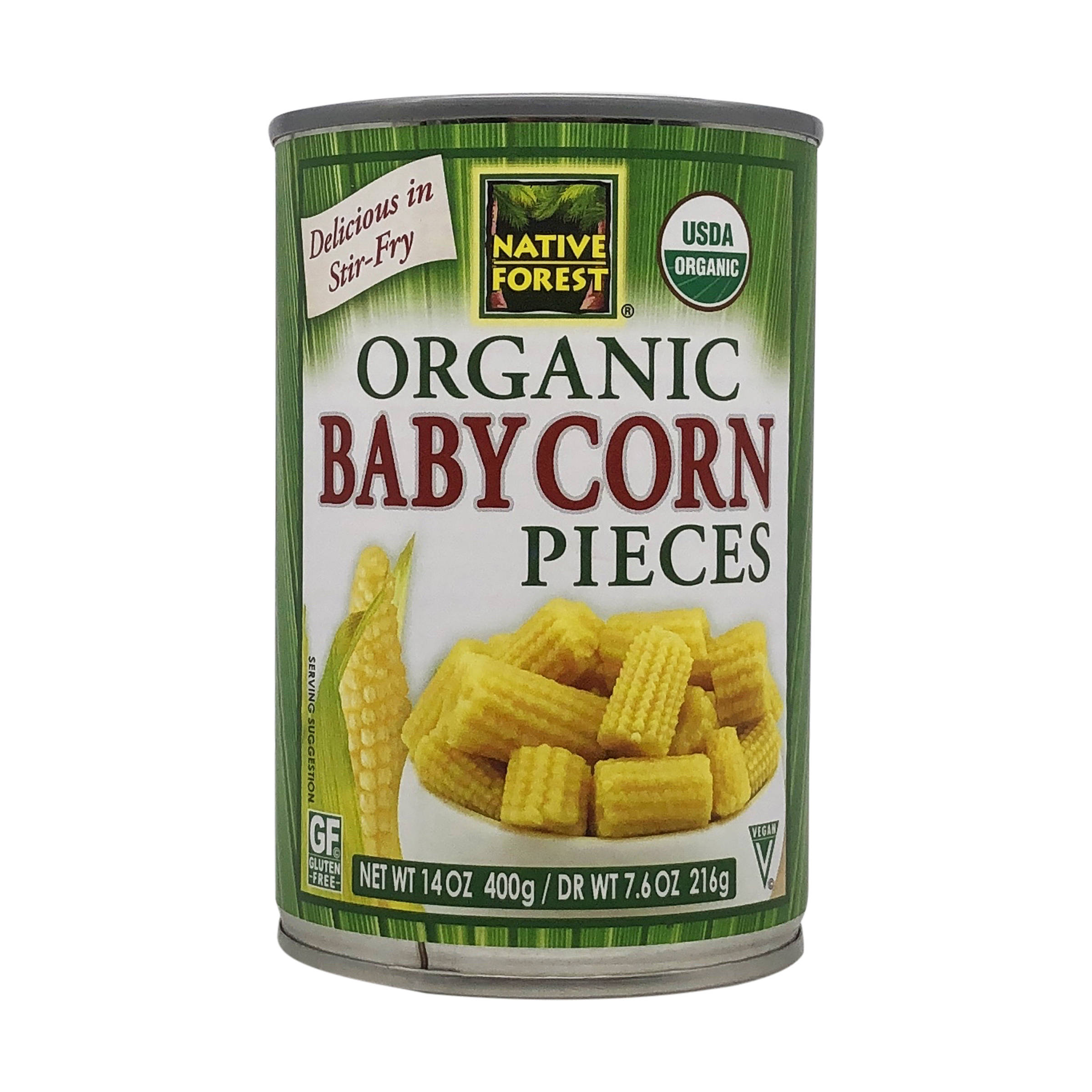 Organic Baby Corn Pieces 4891