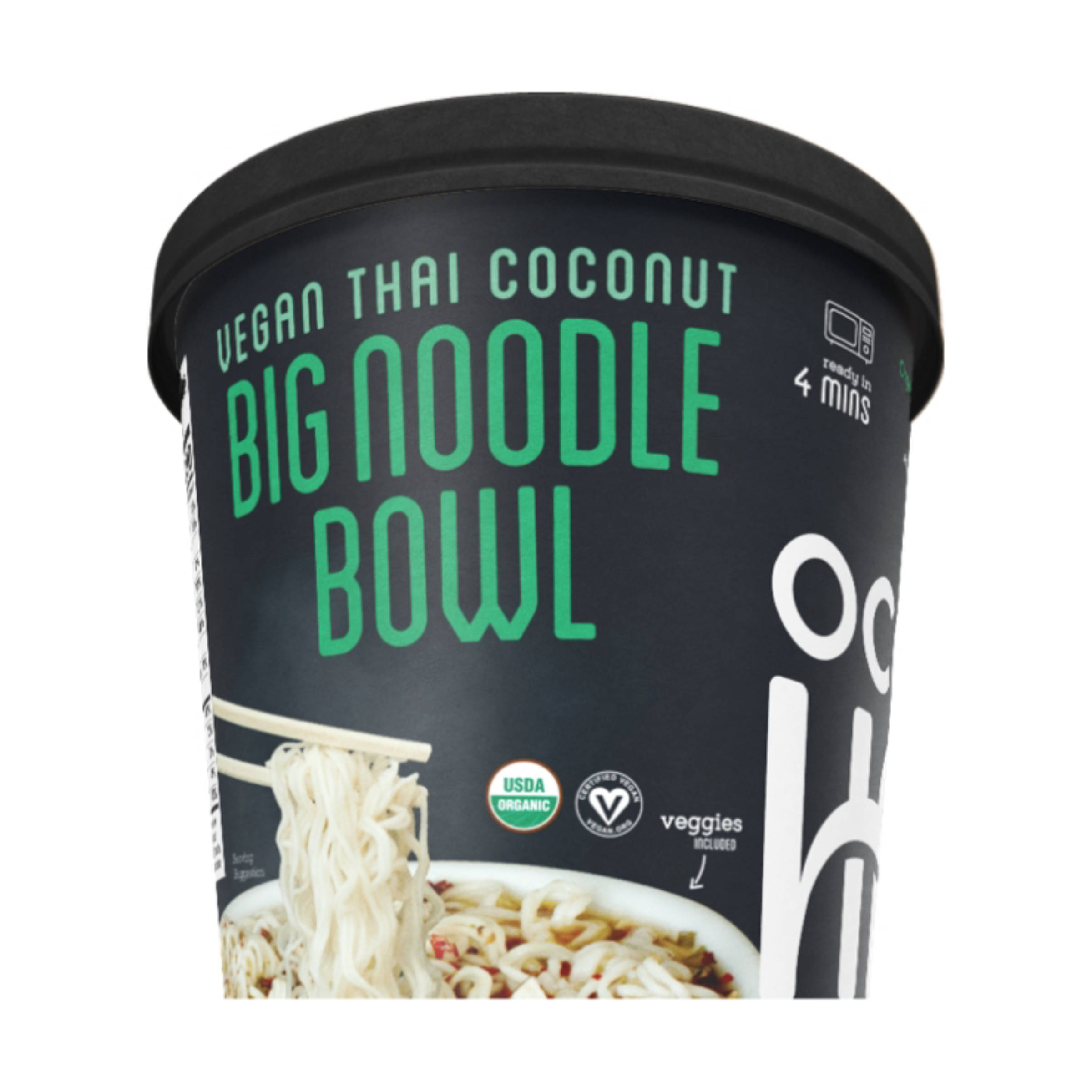 Organic and Plant-Based Thai Coconut Big Noodle Bowl 4909