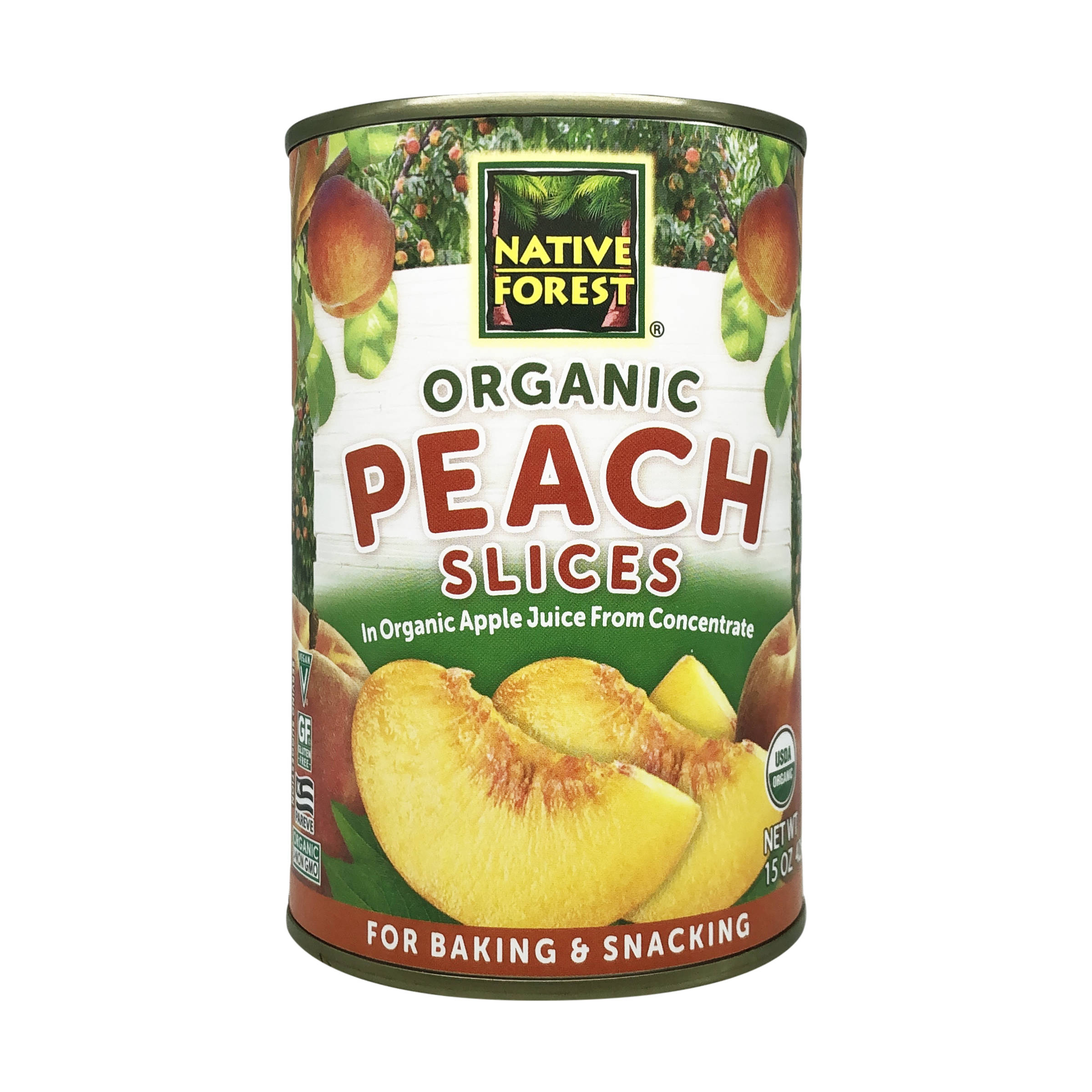 Organic Sliced Peaches 4910