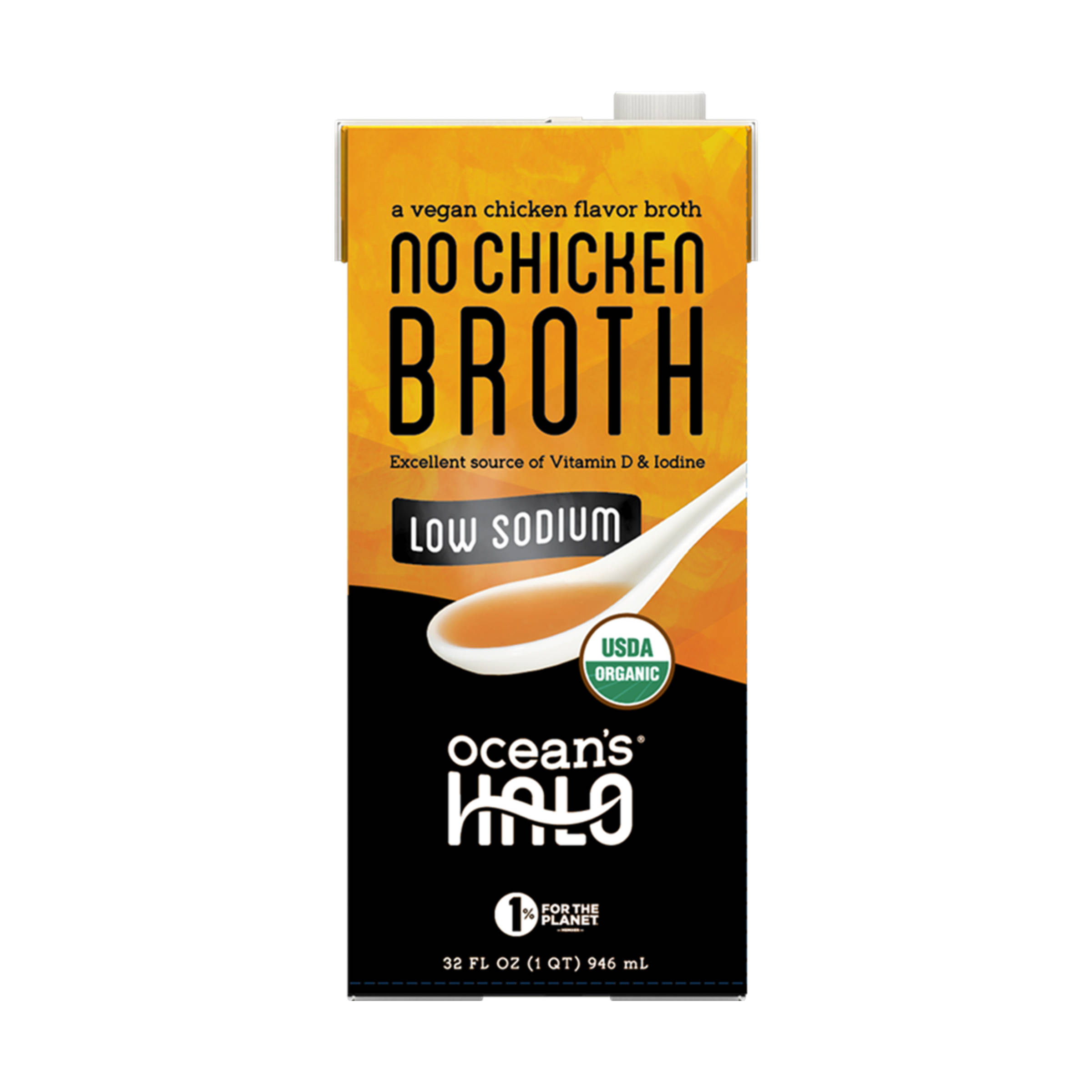 Organic No-chicken Broth Less Sodium 4924