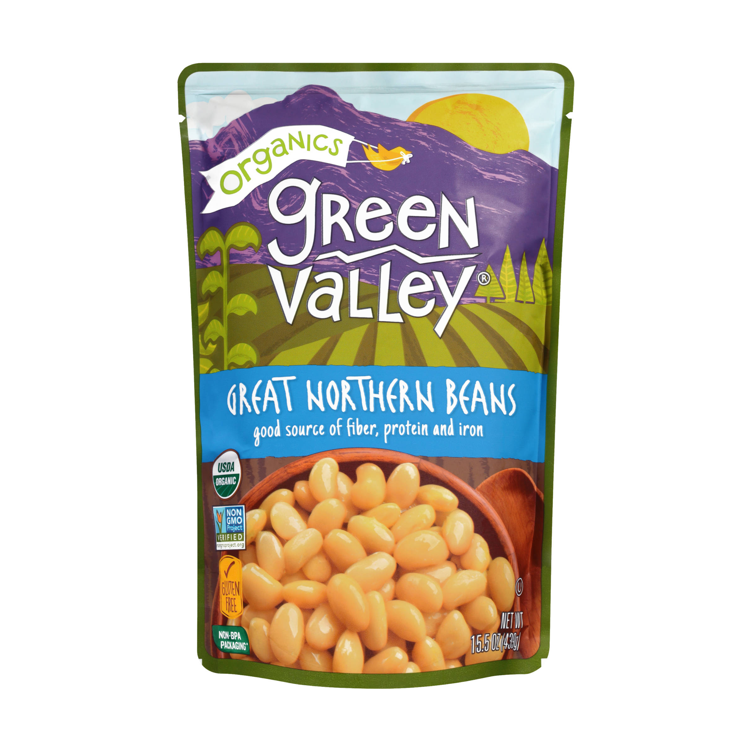 Green Valley Organic Great Northern Beans 7147