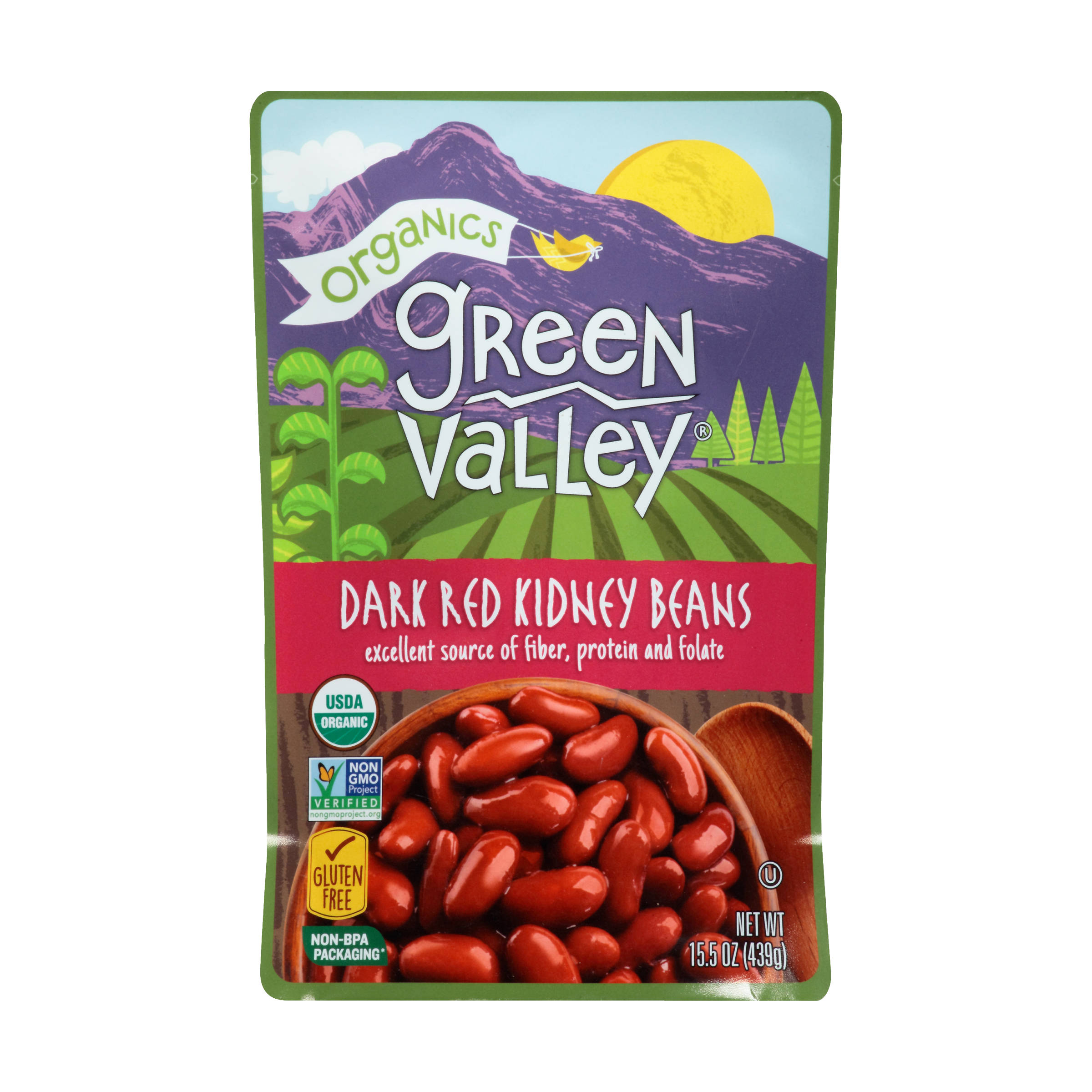 Green Valley Organic Dark Red Kidney Beans 7234