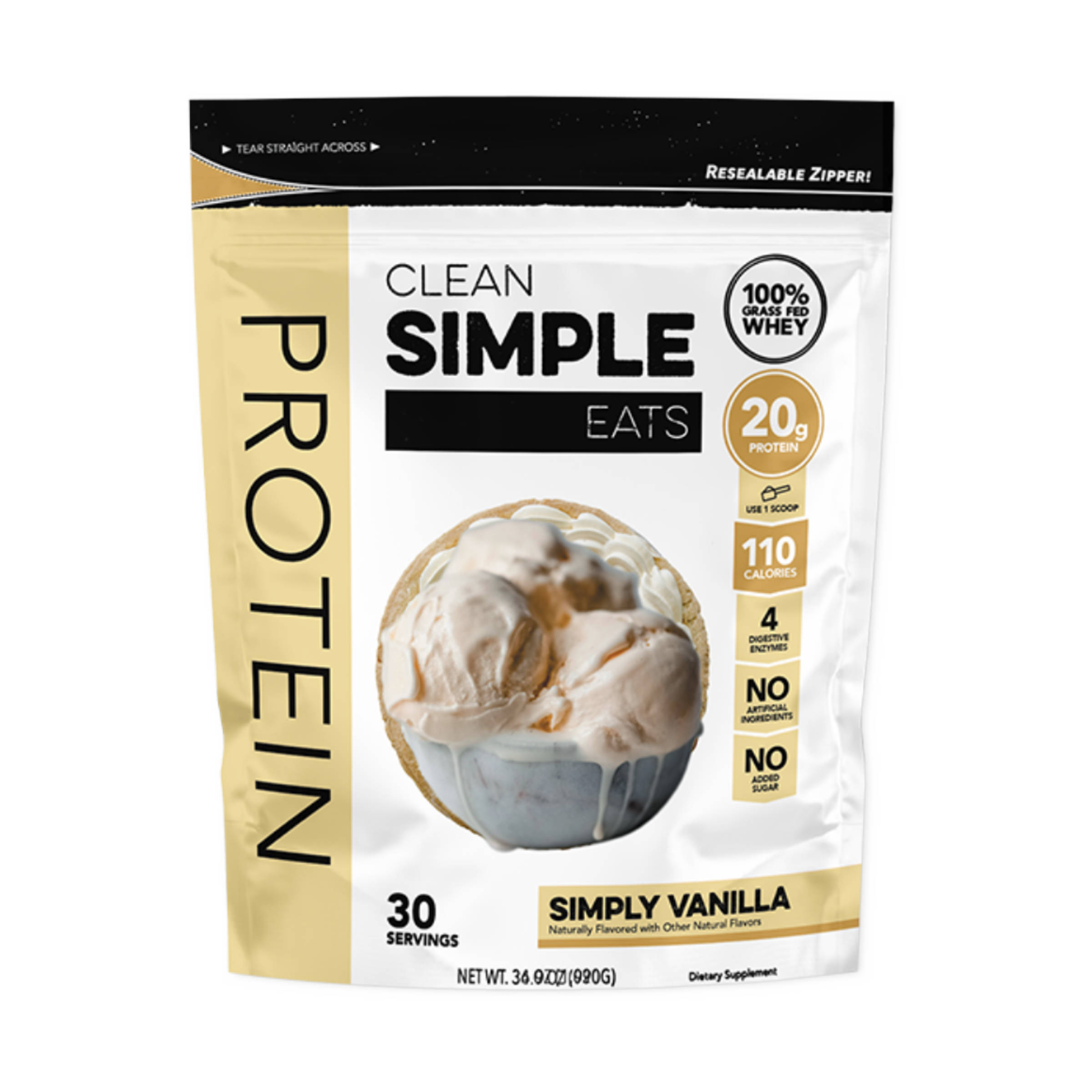 Simply Vanilla Protein 8192