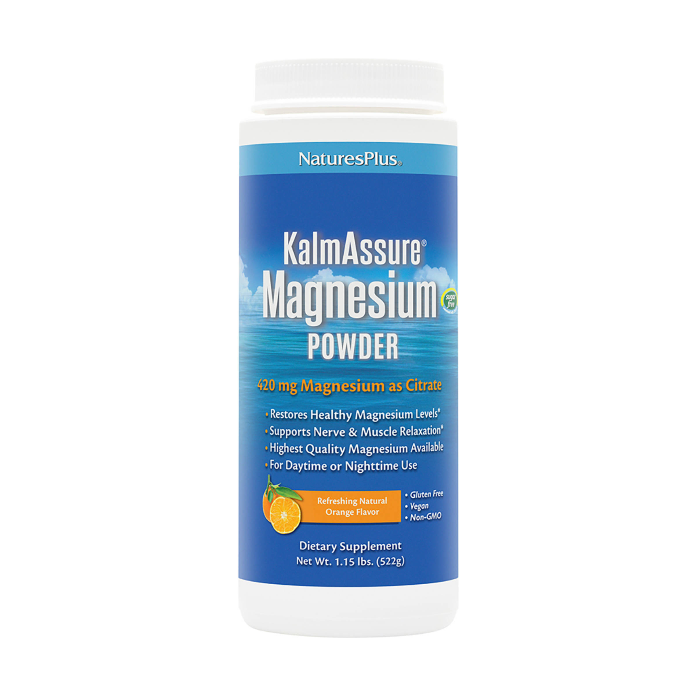 KalmAssure Magnesium Powder - Orange Flavor 8351